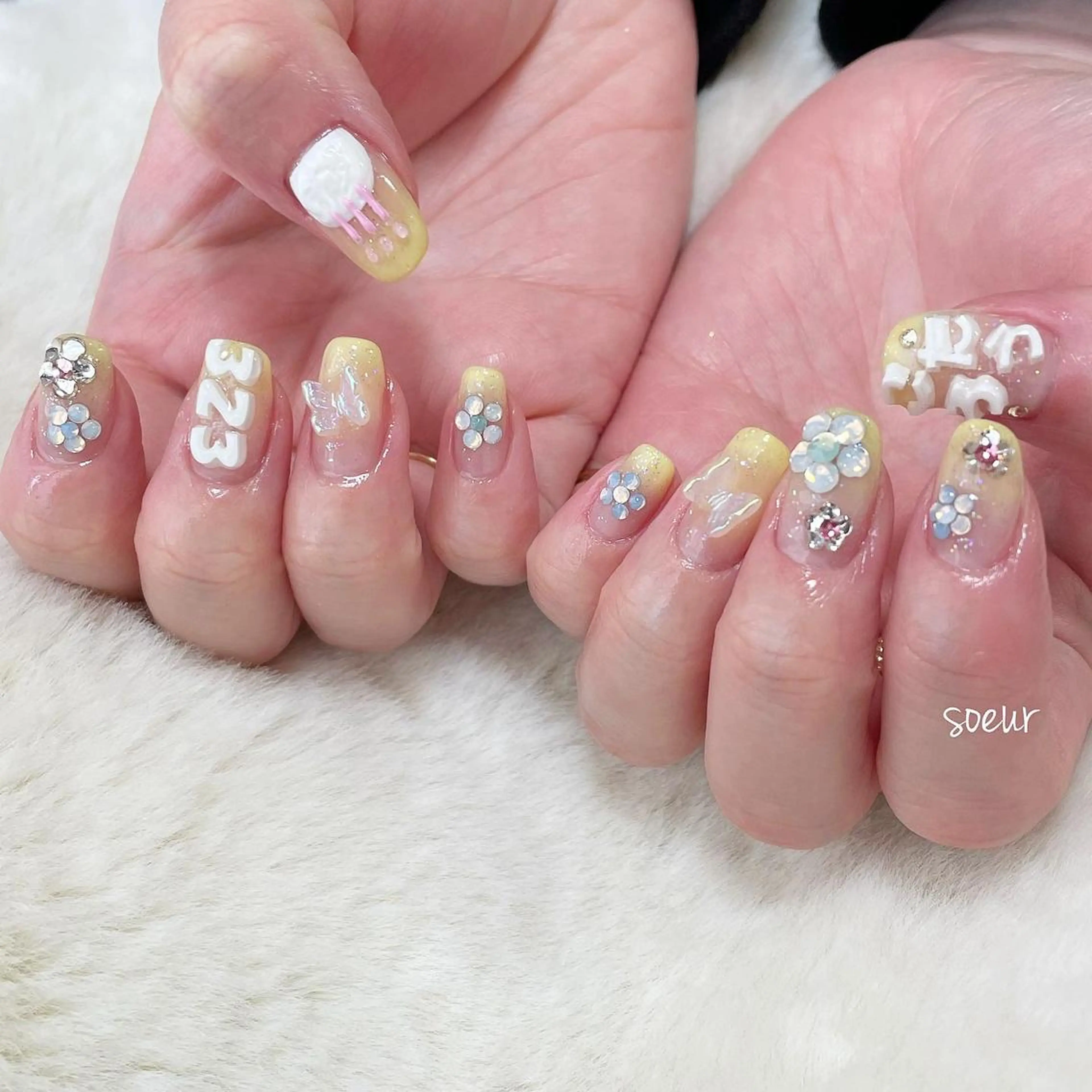 ネイル 持ち込み soeur_ 武蔵浦和のネイルデザイン
