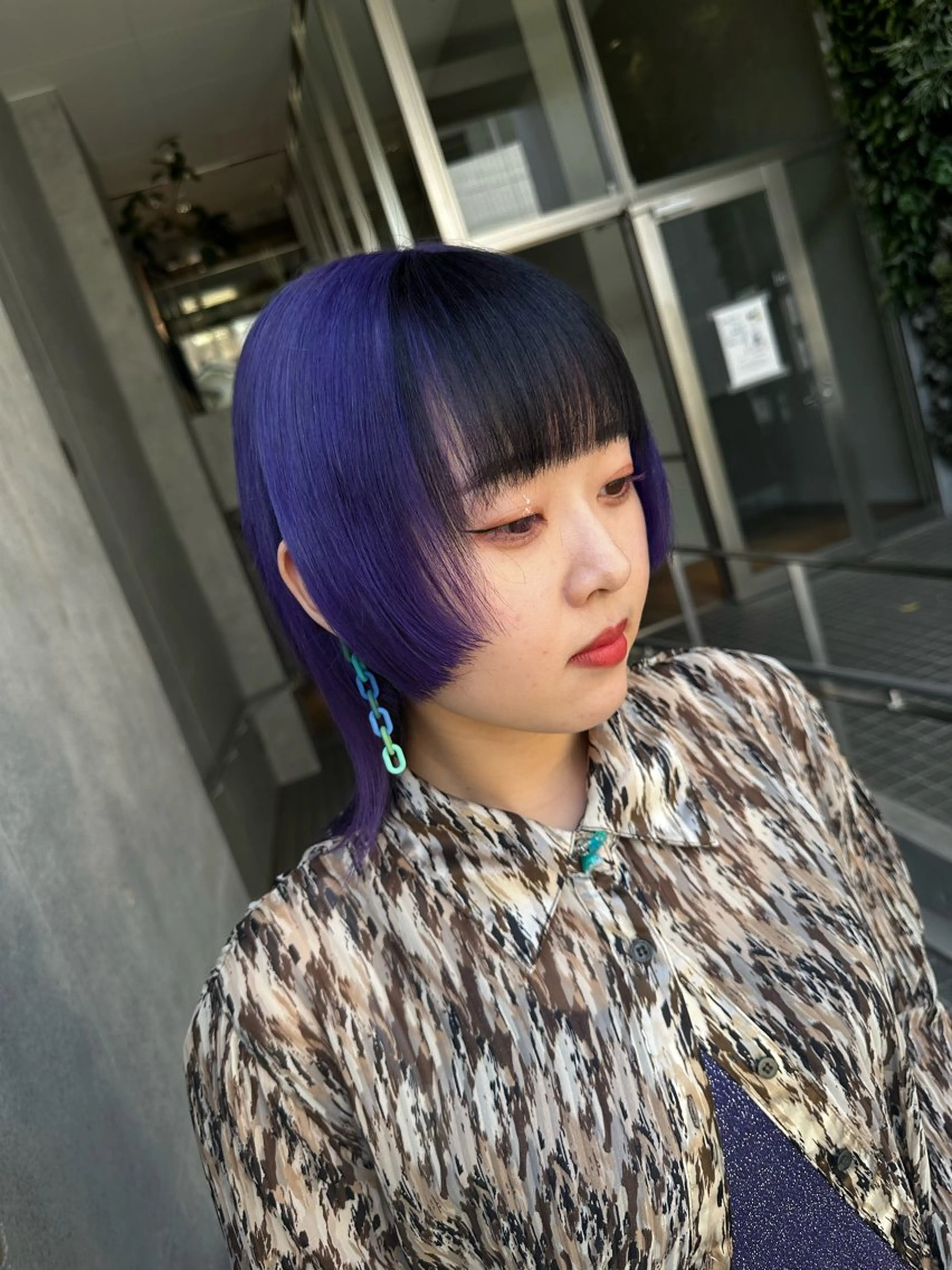 ミディアム カラー デザインカラー🎨 下北沢 / 磯部のヘアスタイル