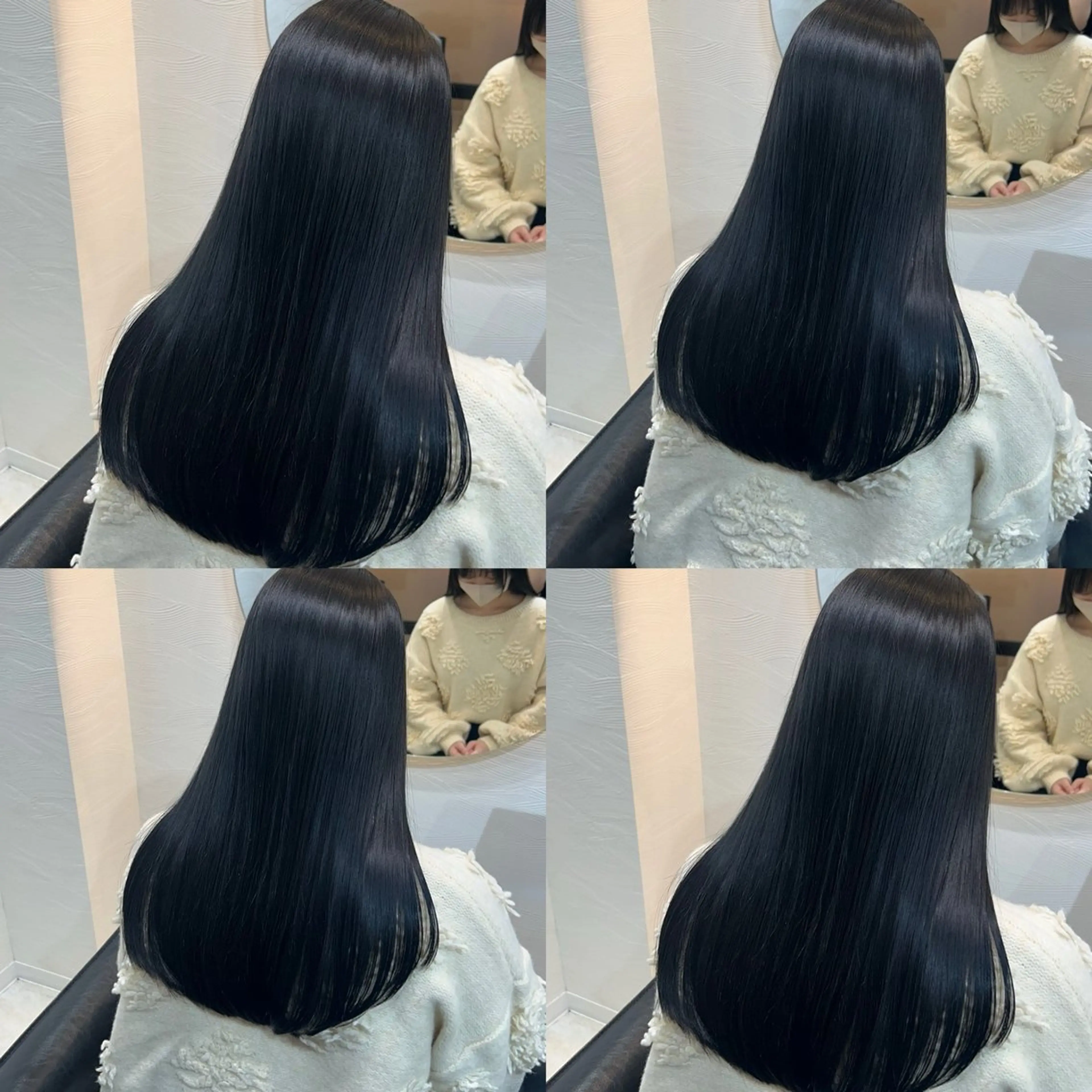 ロング カラー カット ヘアカラー トリートメント 🤍透明感/韓国風 🤍サクラギヒトミのヘアスタイル