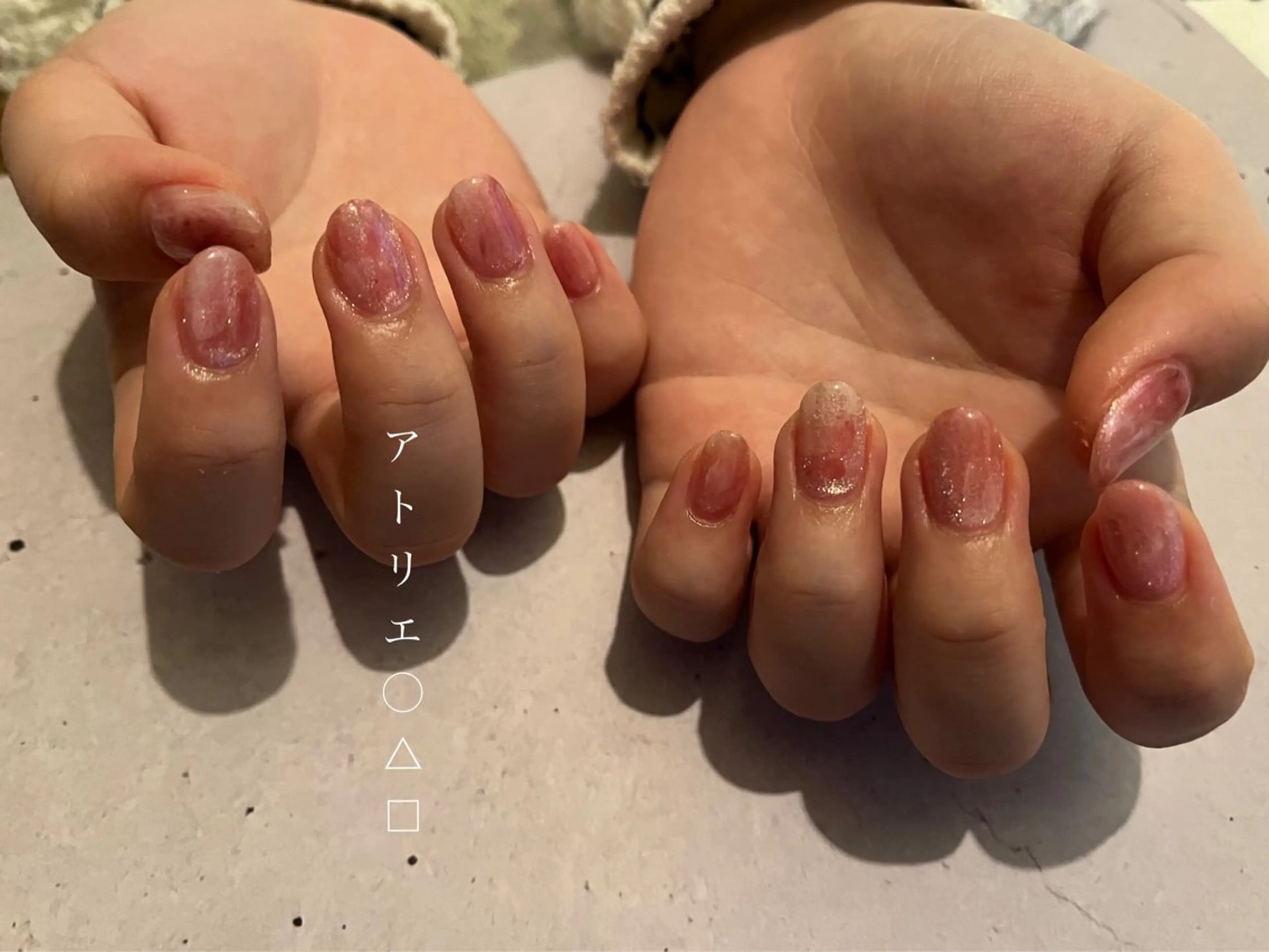 ネイル ハンドネイル アトリエ ○△□のネイルデザイン