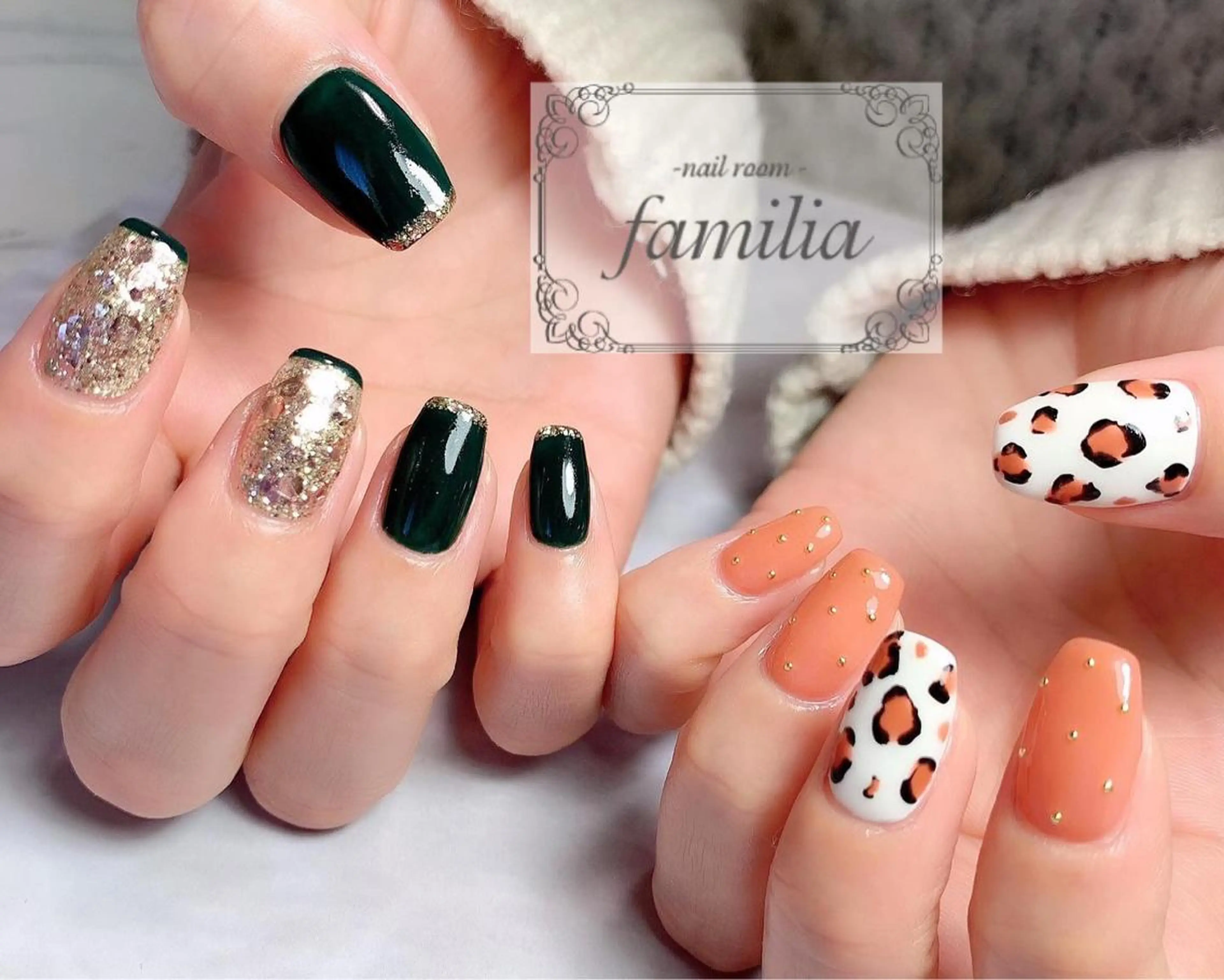 ネイル ハンドネイル -nailroom- familiaのネイルデザイン