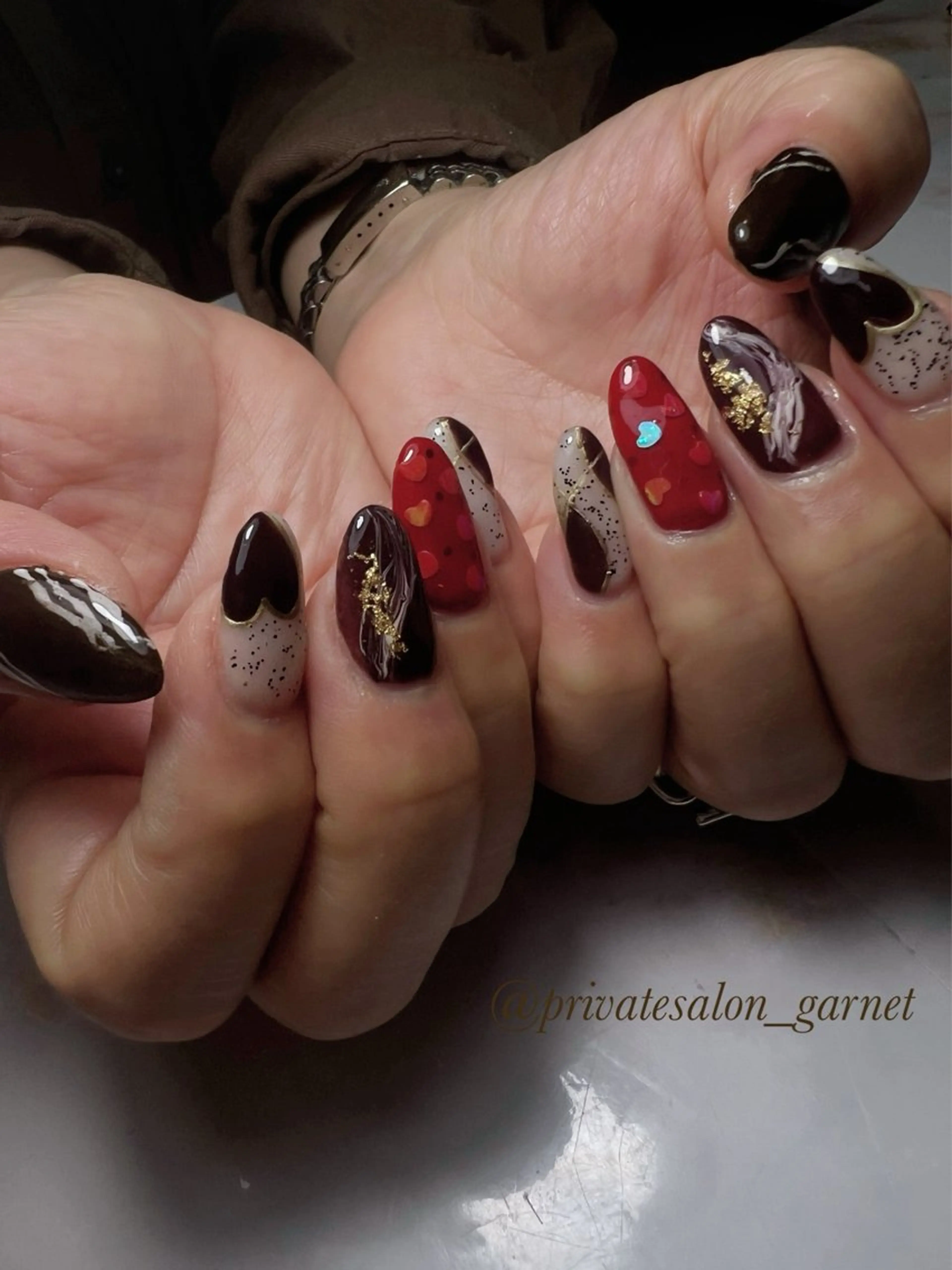 ネイル Garnet nailのネイルデザイン