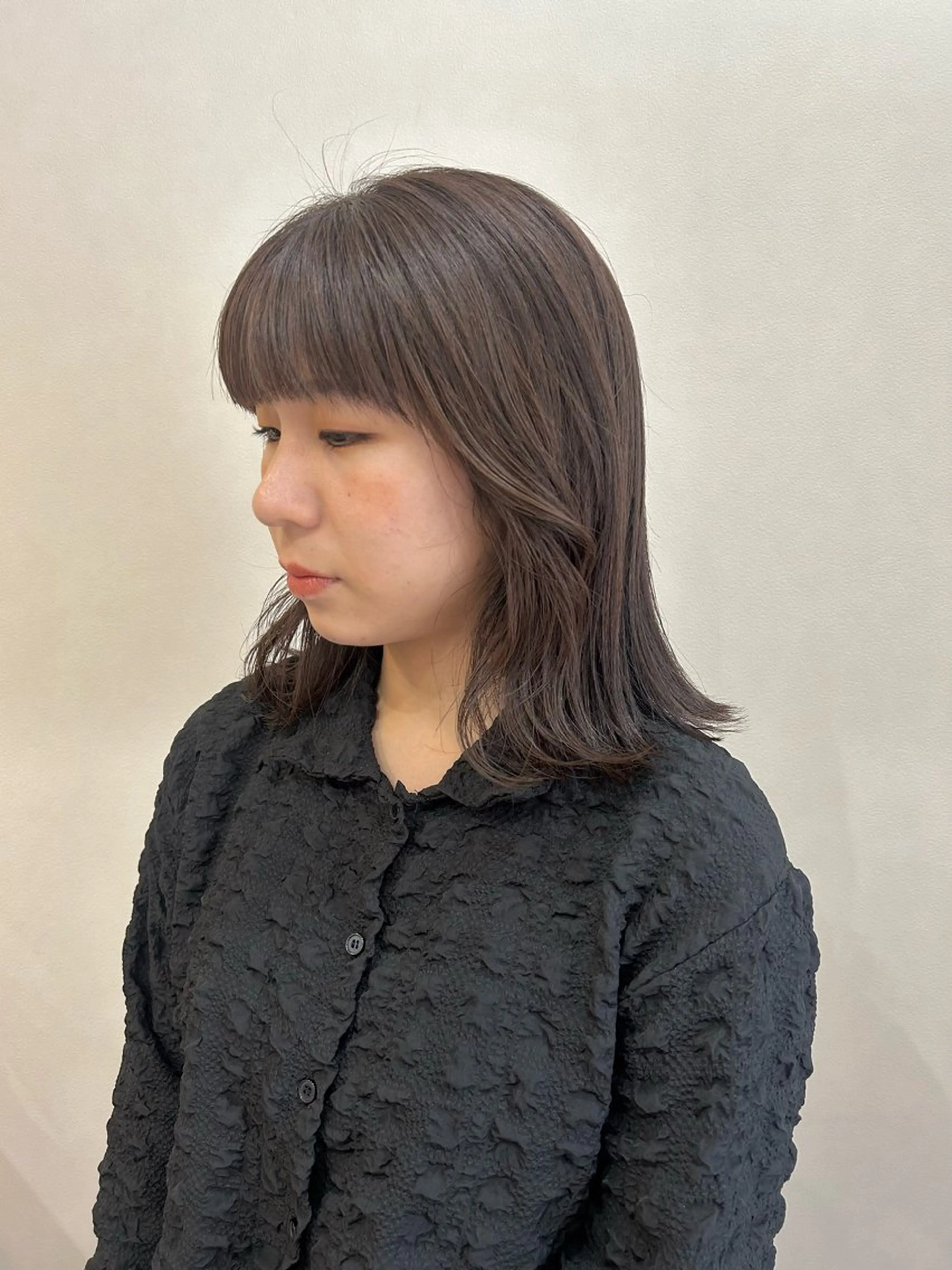 セミロング ボブ/透明感カラー 🧸YUI❤️のヘアスタイル