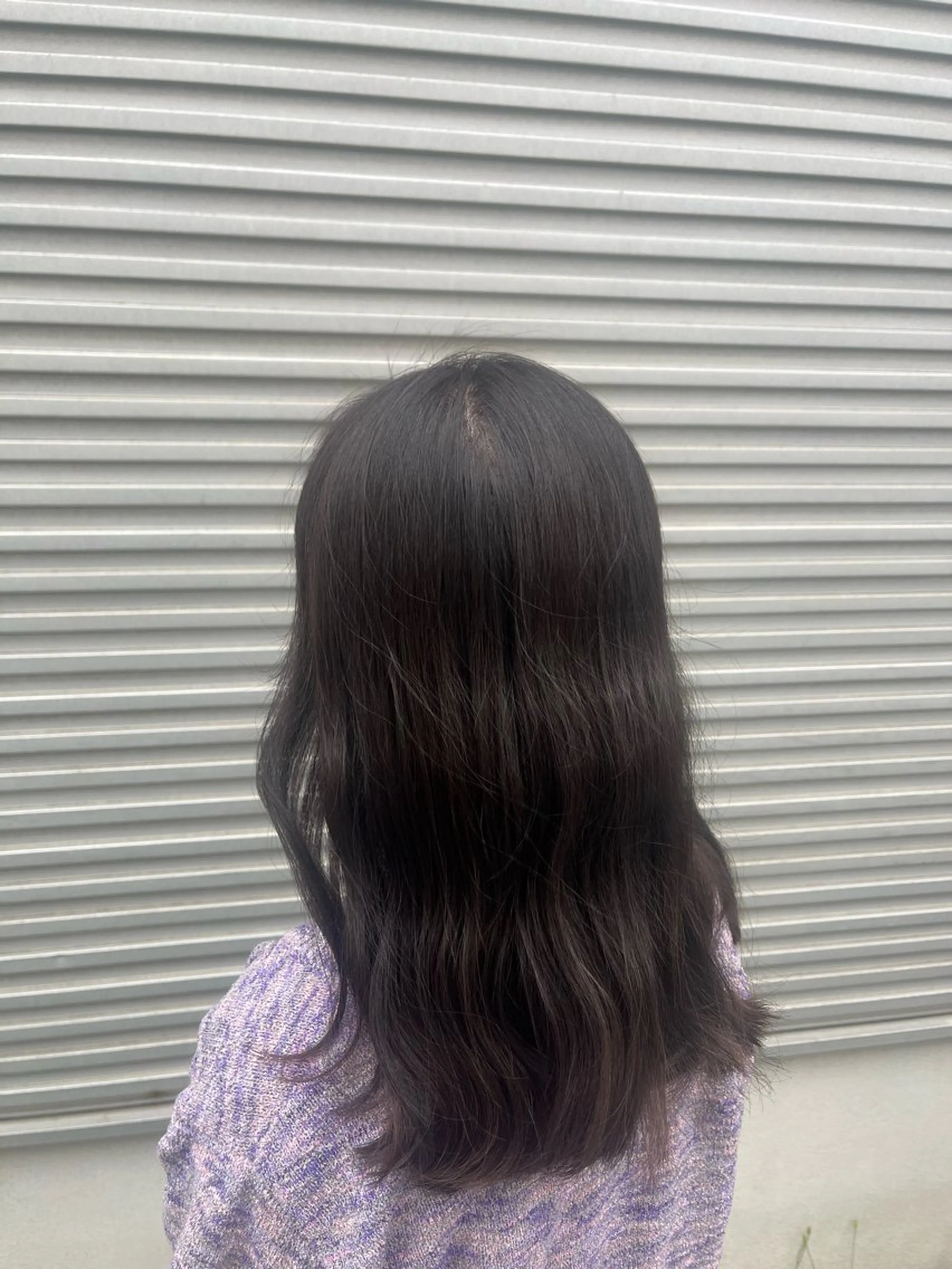 セミロング カラー ベージュカラー⌇﻿ くびれヘア.𐙚心音のヘアスタイル