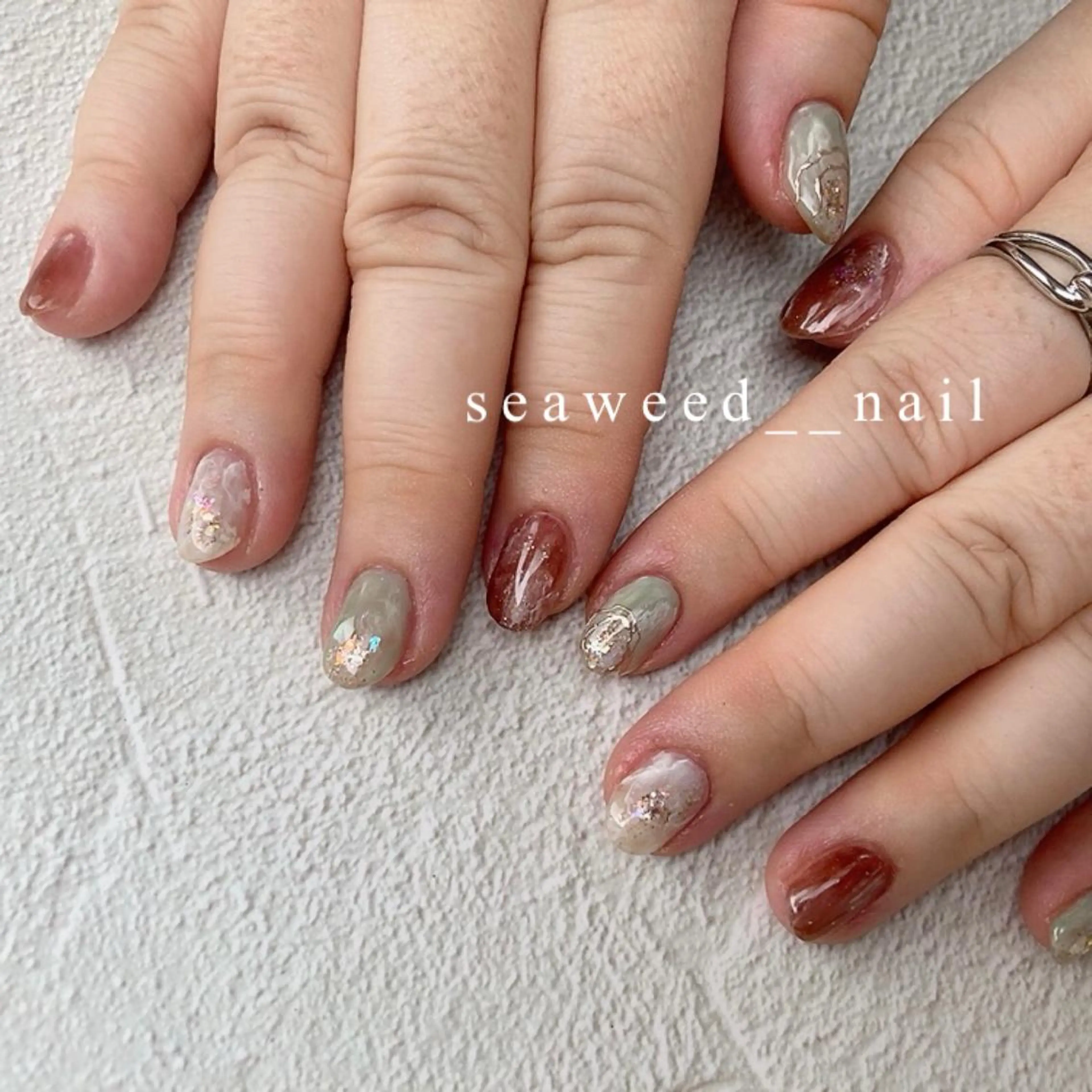 ネイル seaweed nailのネイルデザイン