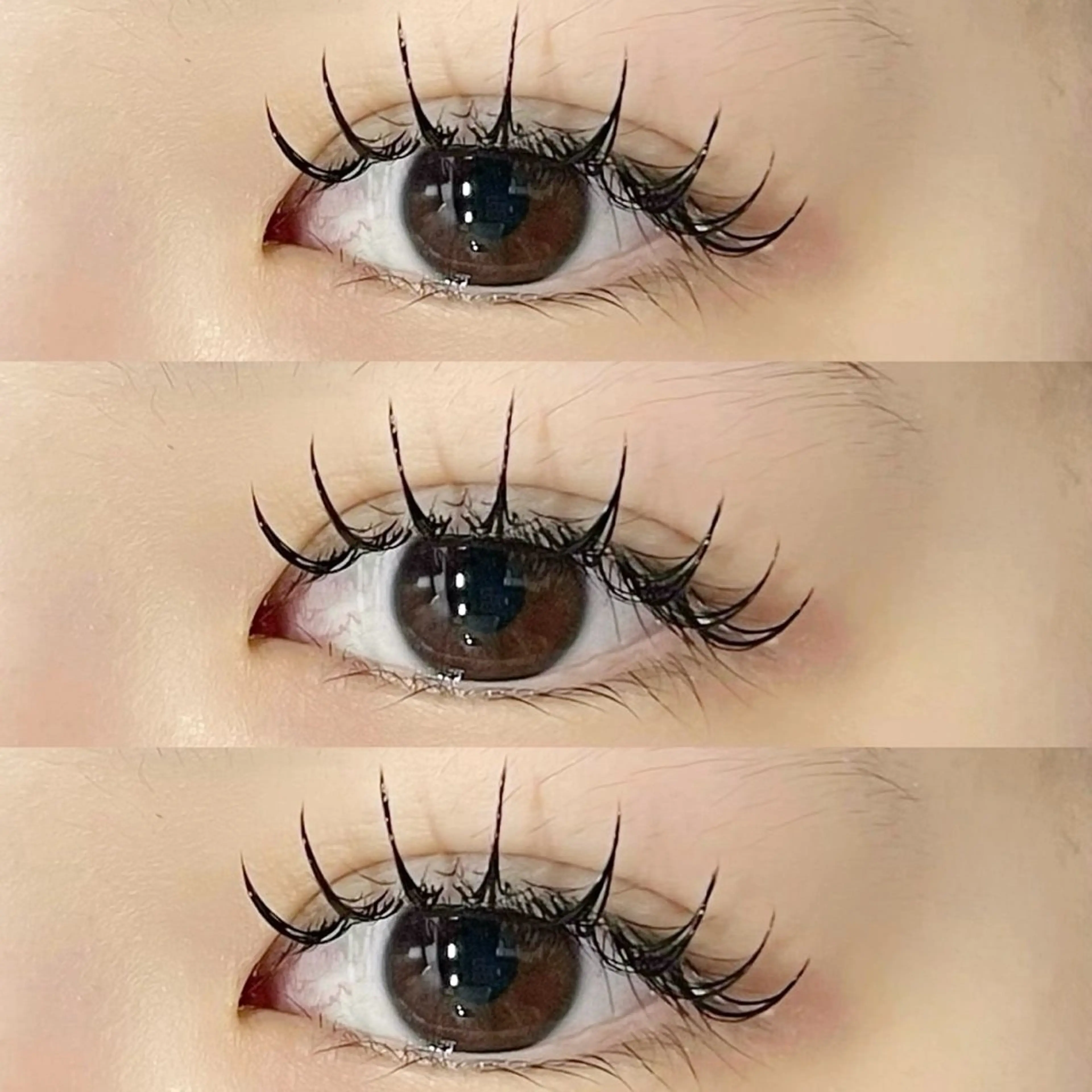 マツエク・マツパ 束感まつ毛 Dカール 韓国風マツエク lil'Lab【リルラボ】所属・lil'Lab🎀 minamiのマツエク・マツパデザイン