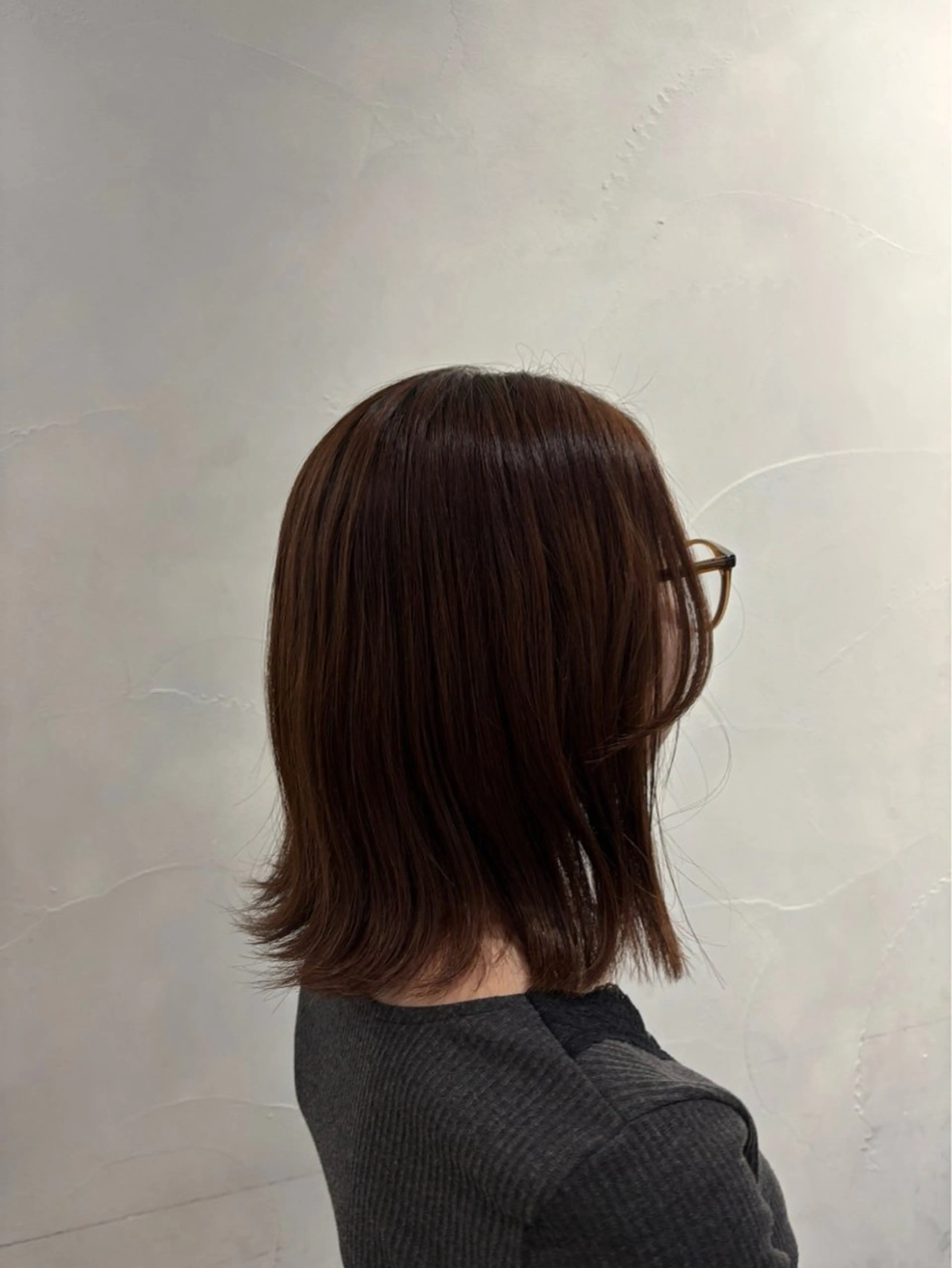 ミディアム たなかあゆ✨ALBU MACADEMY渋谷のヘアスタイル