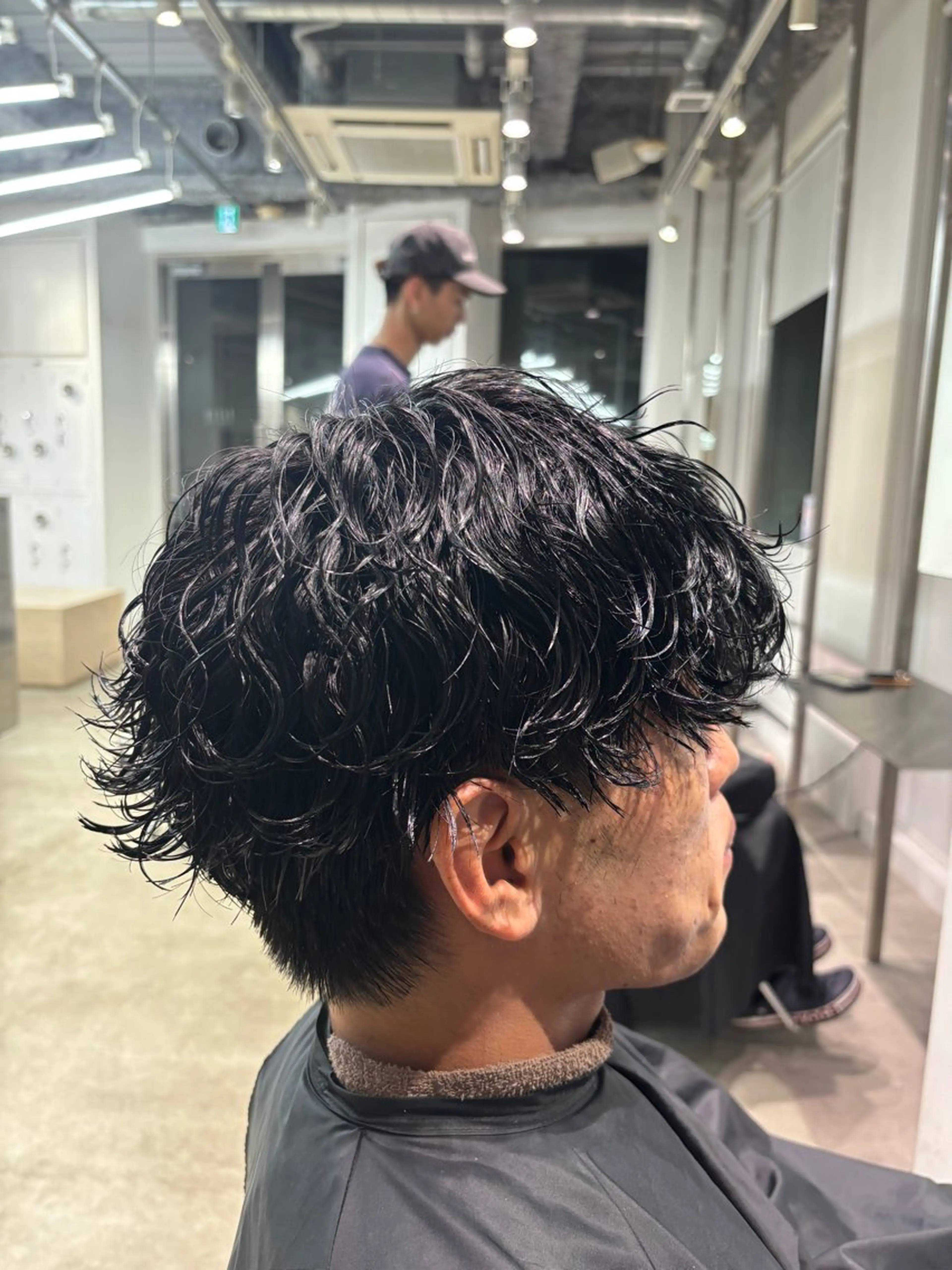 ショート パーマ カット パーマ ☀️fifth天神 英令🌙のヘアスタイル