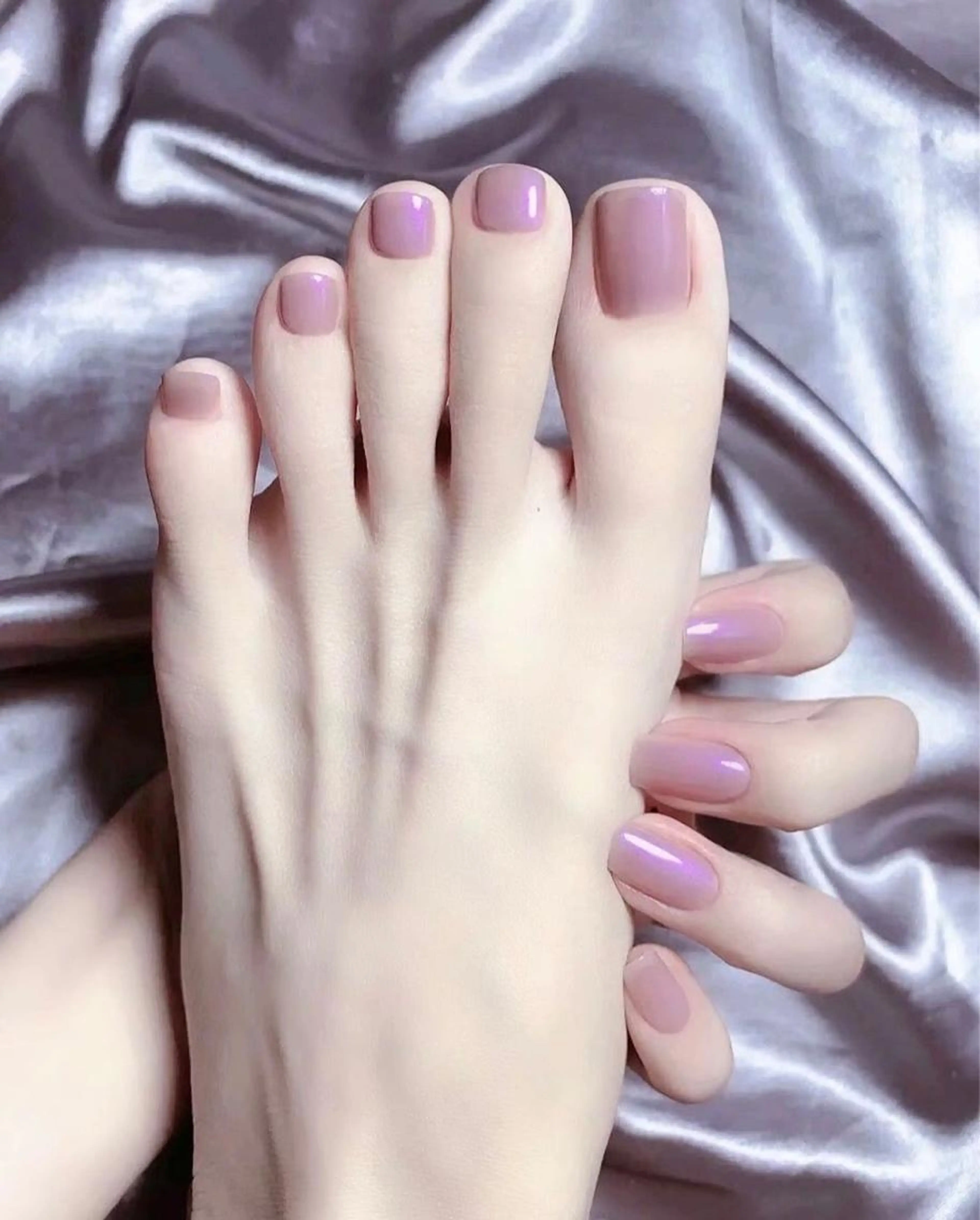 うる艶ワンカラー🦶✨豊富なカラーより2色選べますの写真