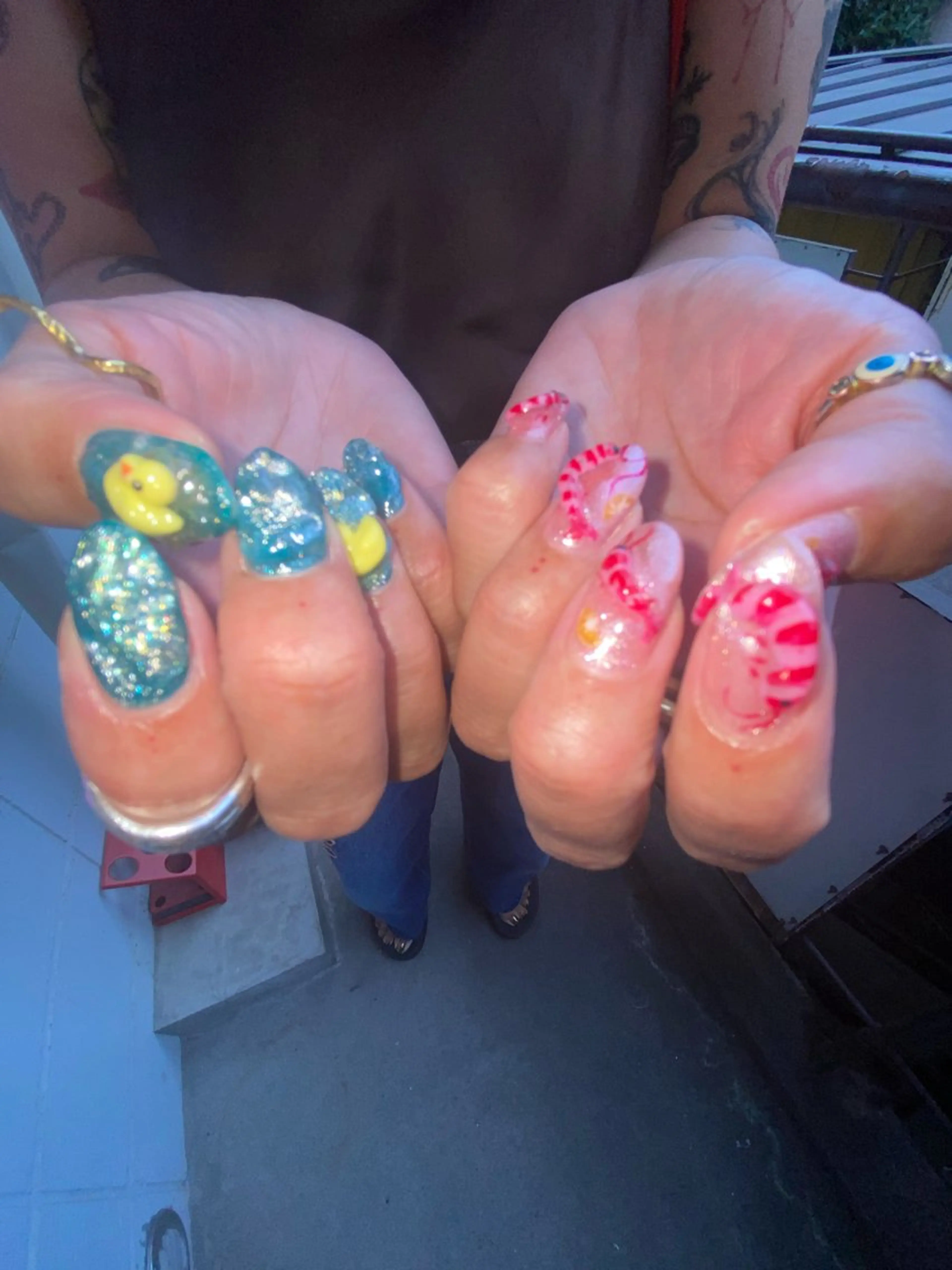 ネイル .unff所属・hana (..)個 性派/メンズネイル◎のネイルデザイン