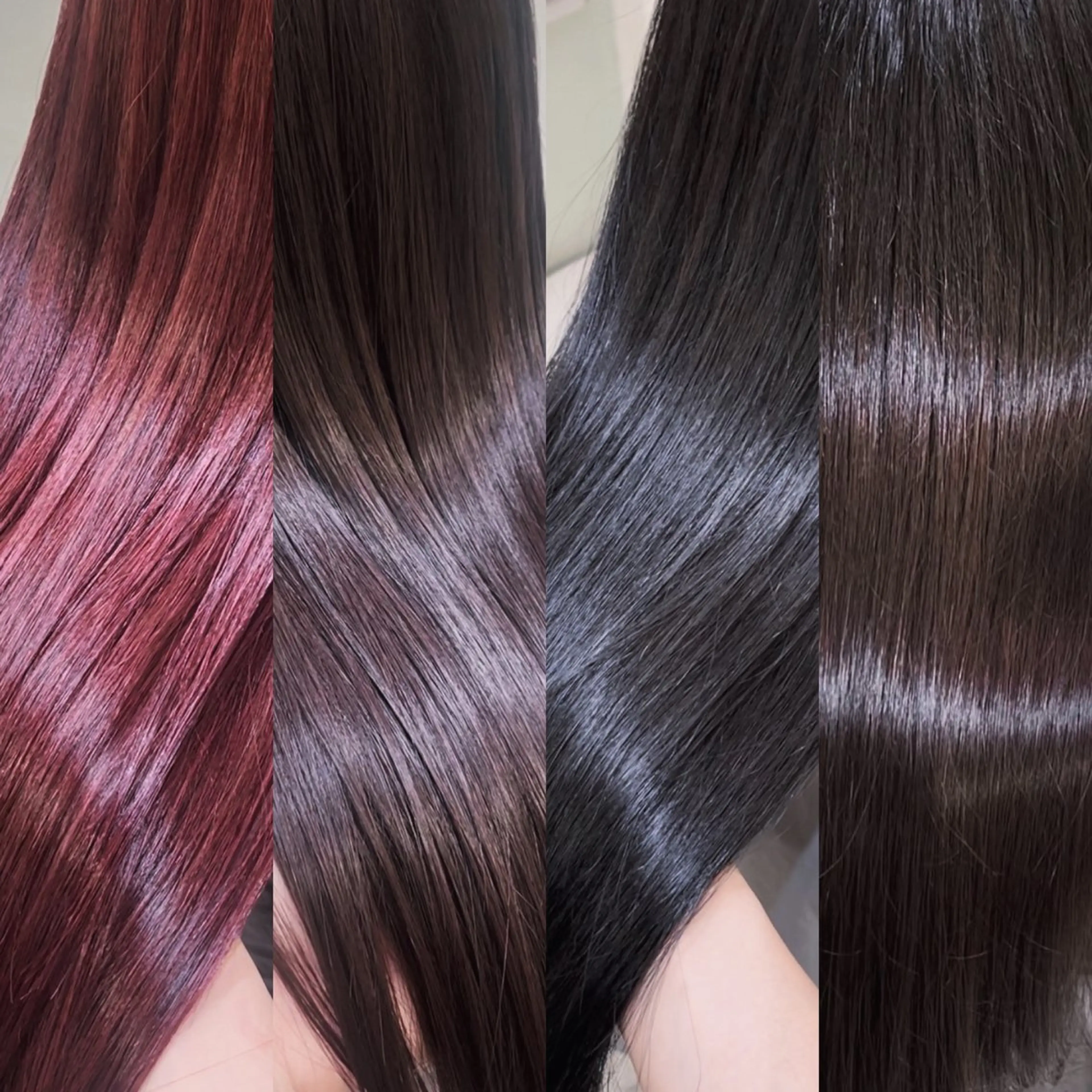 ロング カラー 💖大人韓国ヘア💖 韓国艶カラー【銀座】のヘアスタイル