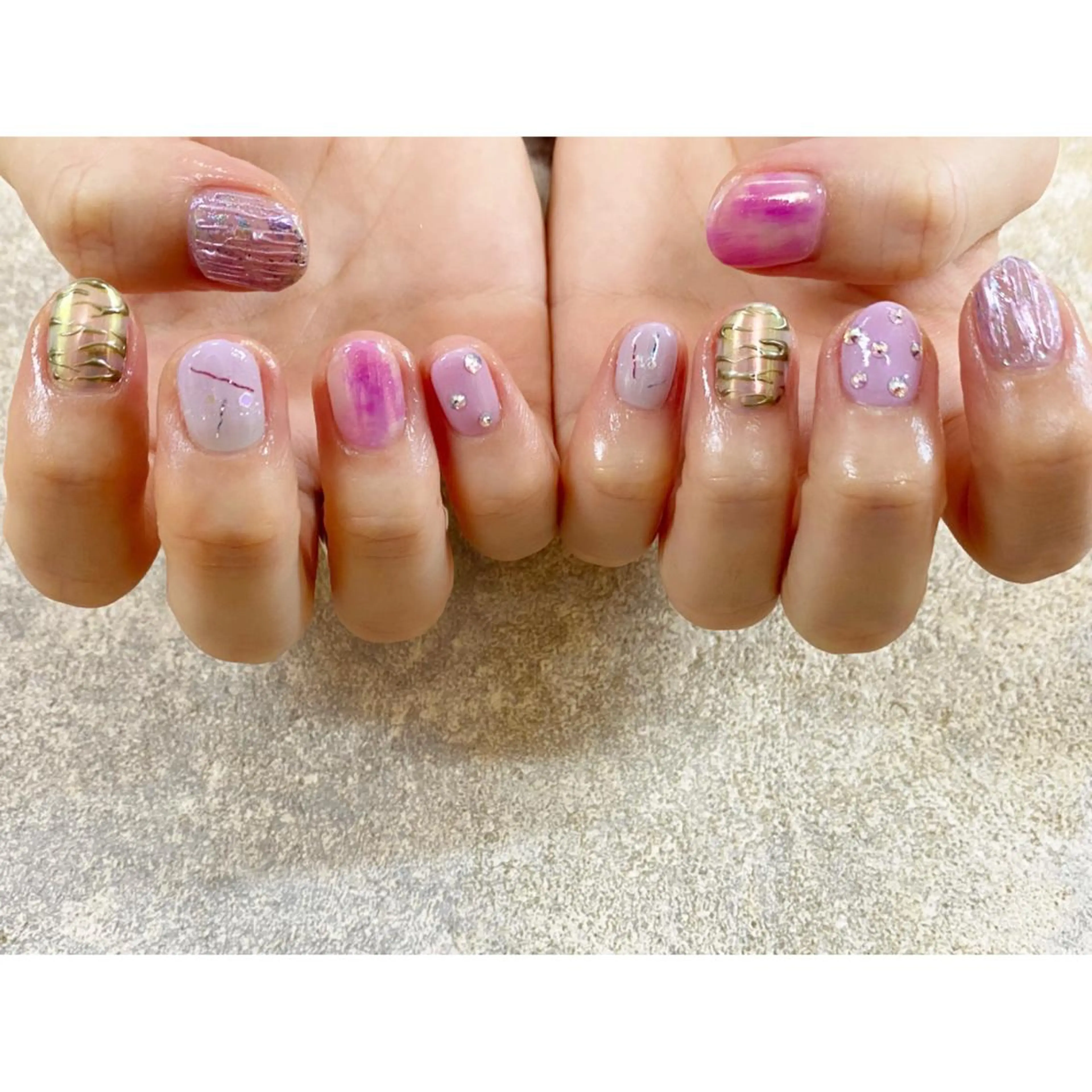 ネイル UP yuriのネイルデザイン