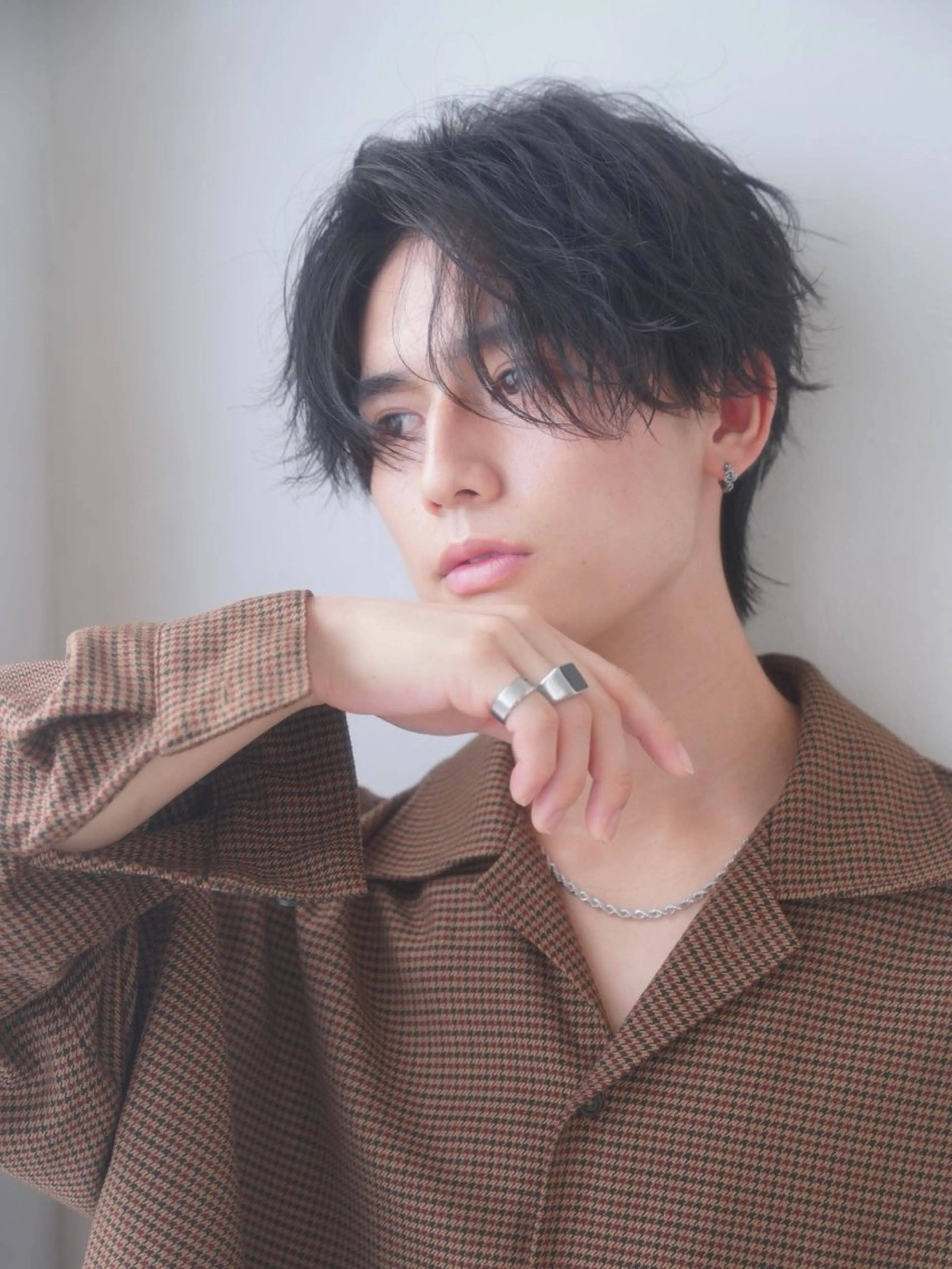 メンズ ✨メンズパーマ&大人 ショート✨　小野匠登のヘアスタイル