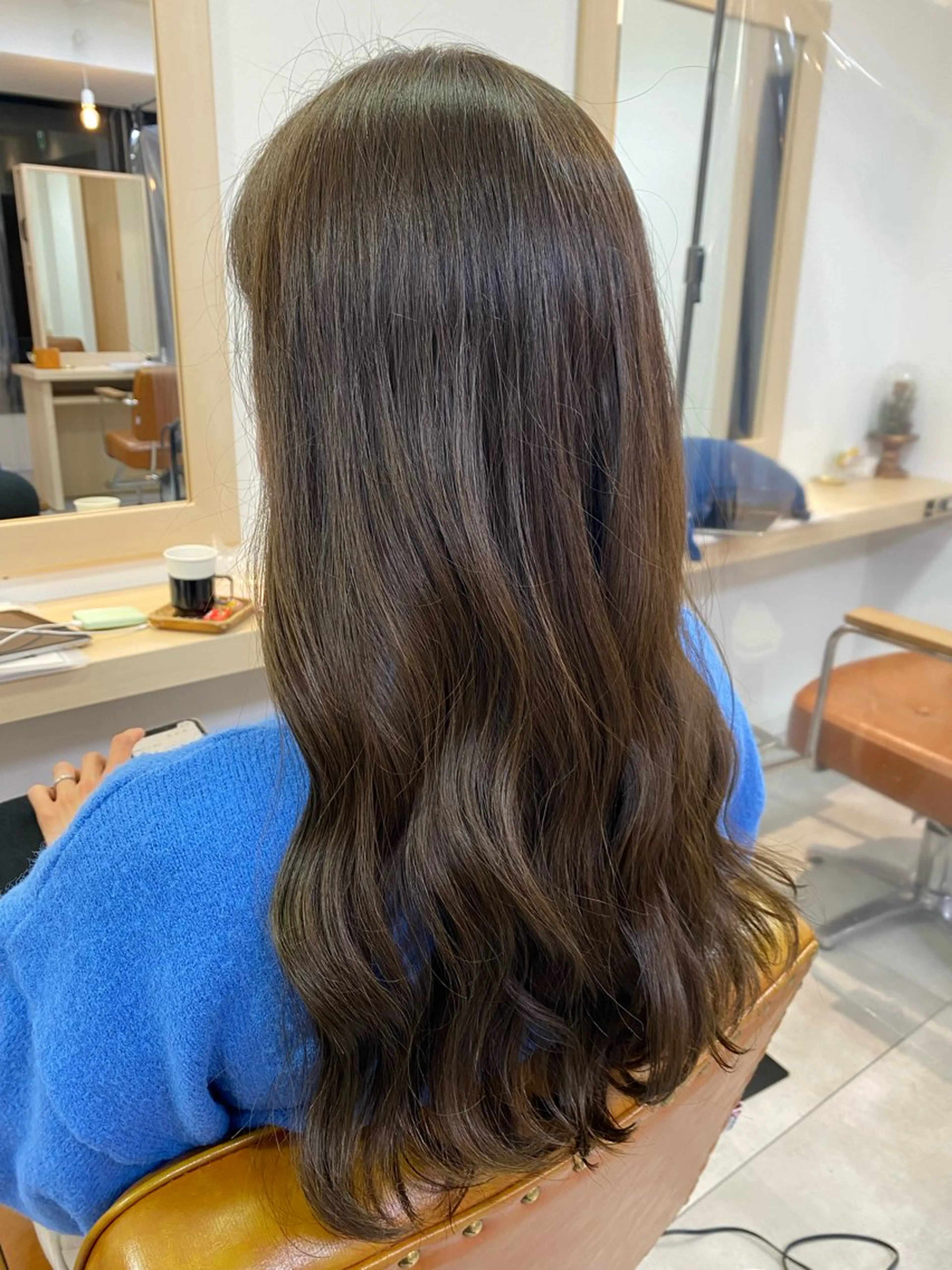 ロング 顔まわりカット/金山 /大園芽依のヘアスタイル