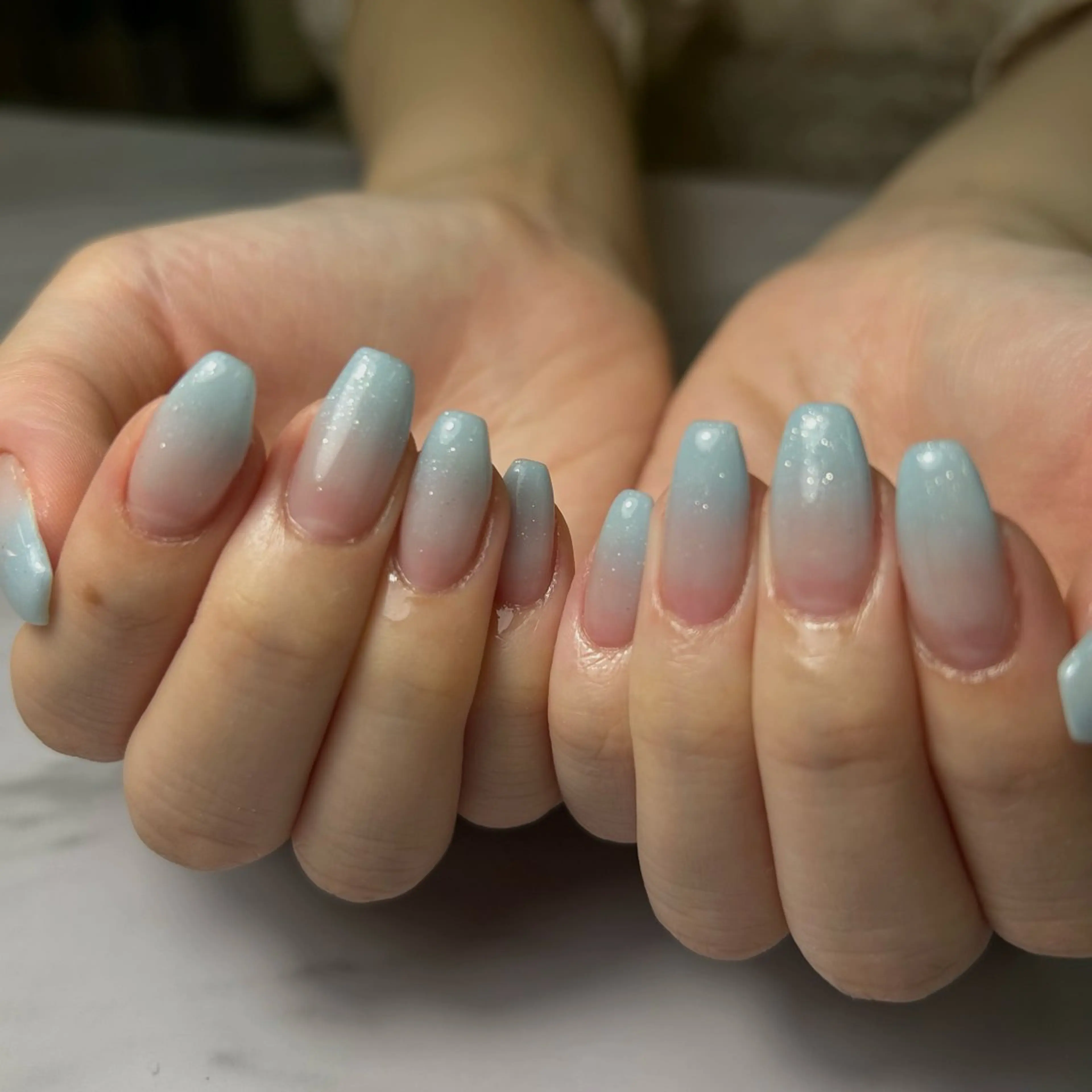 ネイル ブルー minuit Fuuのネイルデザイン