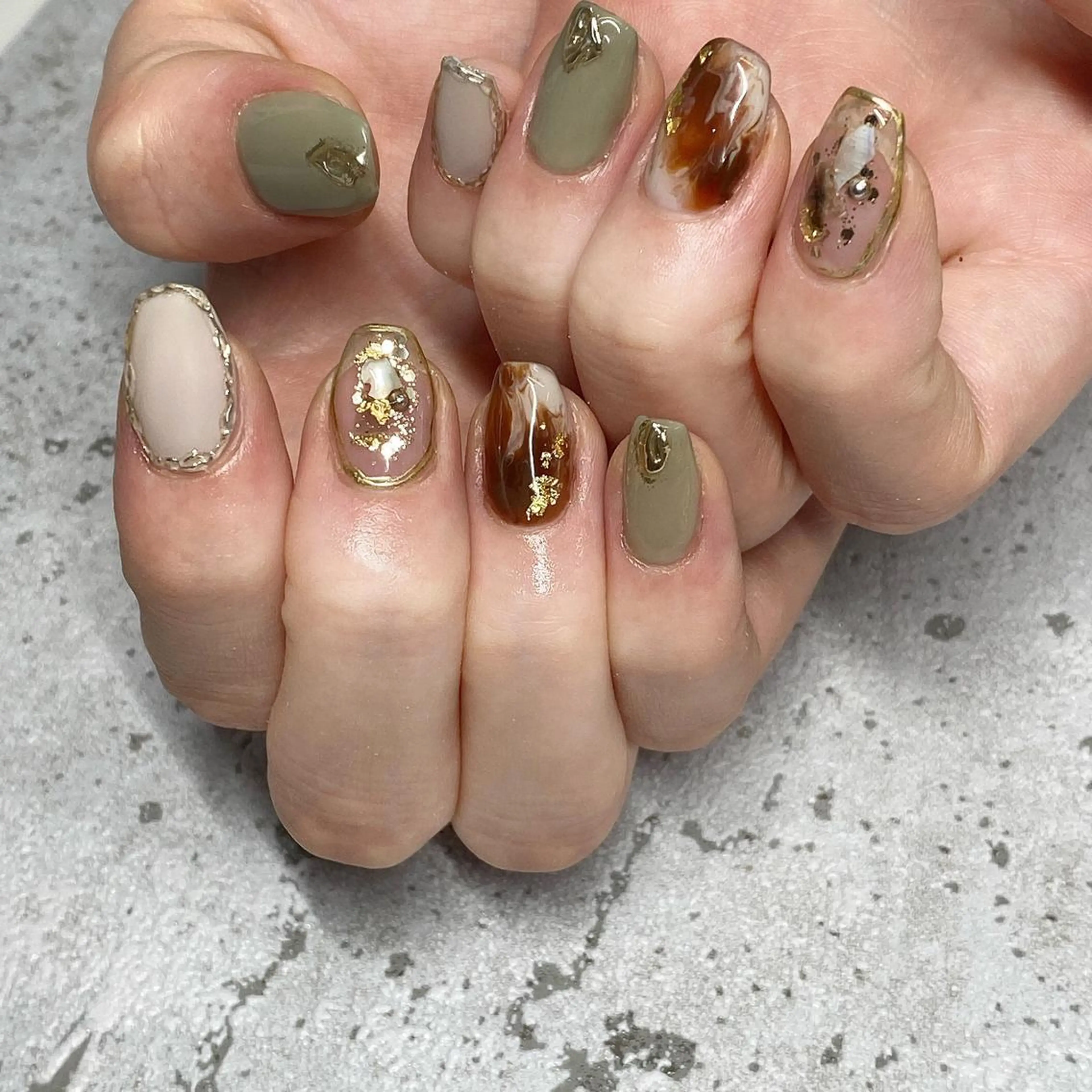 ネイル JERRIE 　 韓国ネイル/自爪育成所属・✴︎JERRIE✴︎ 浮かない◎折れない◎のネイルデザイン