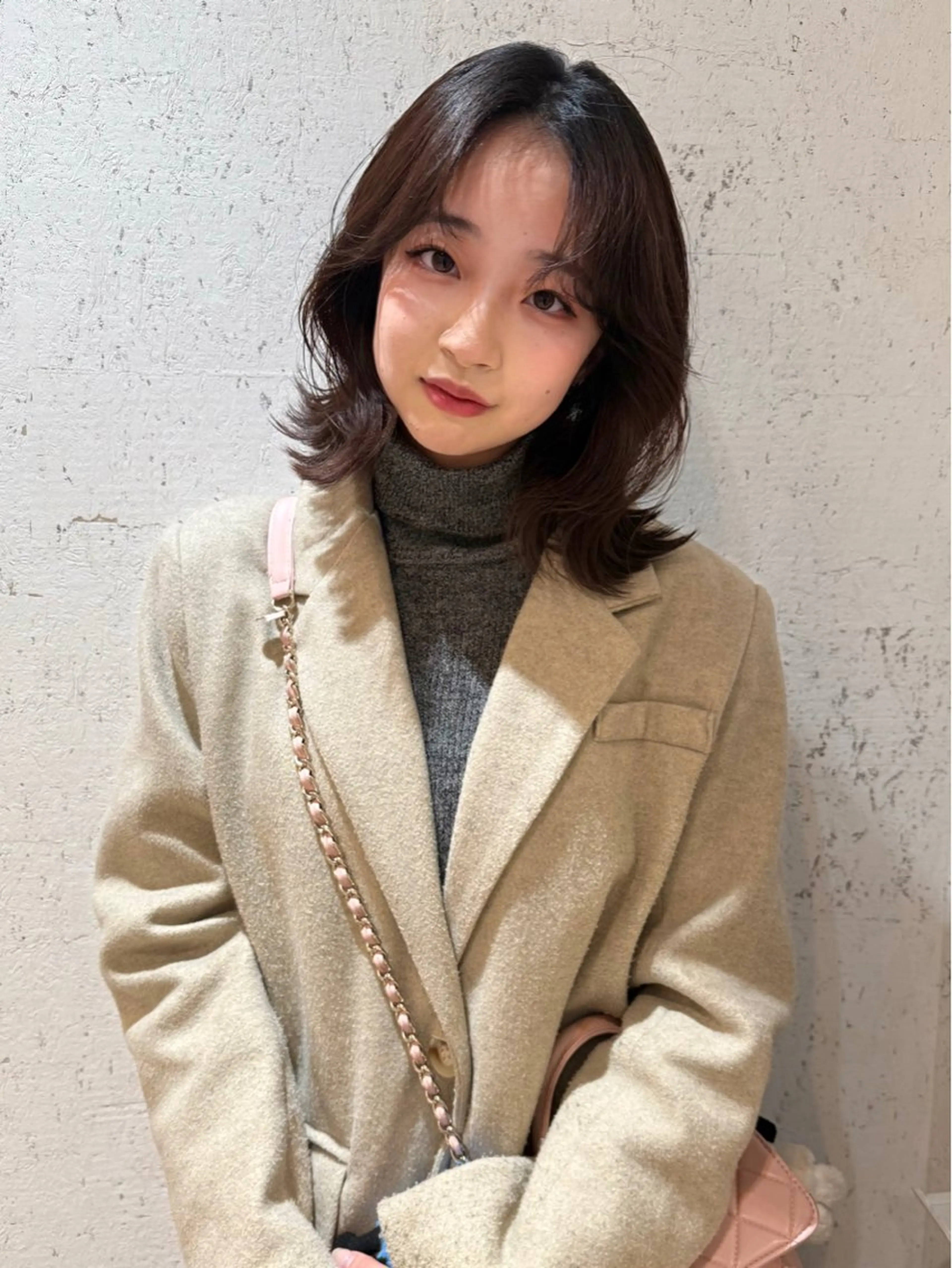 ミディアム カラー カット トリートメント mai / linoah˚✧のヘアスタイル