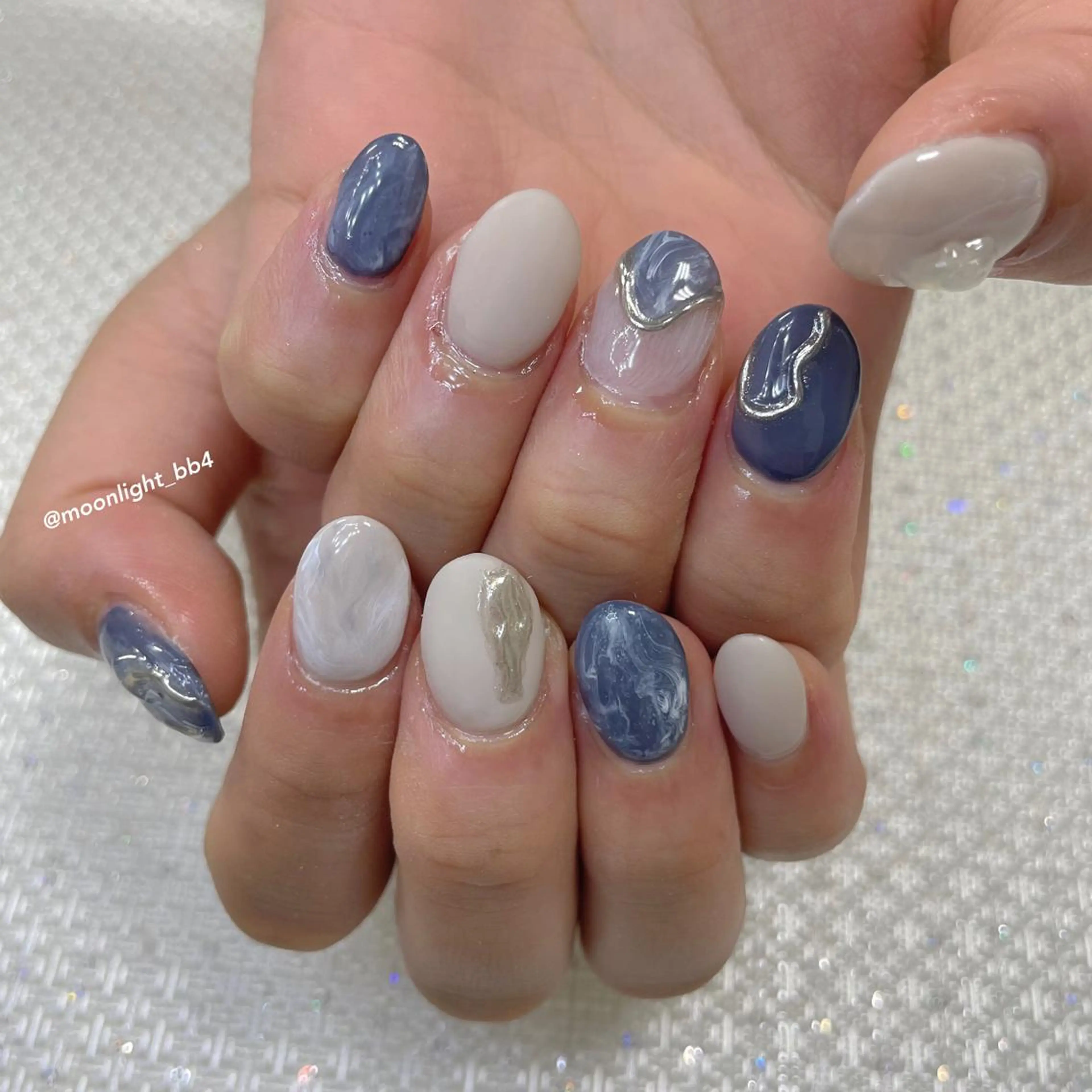 ネイル ハンドネイル MoonLight MIHOのネイルデザイン