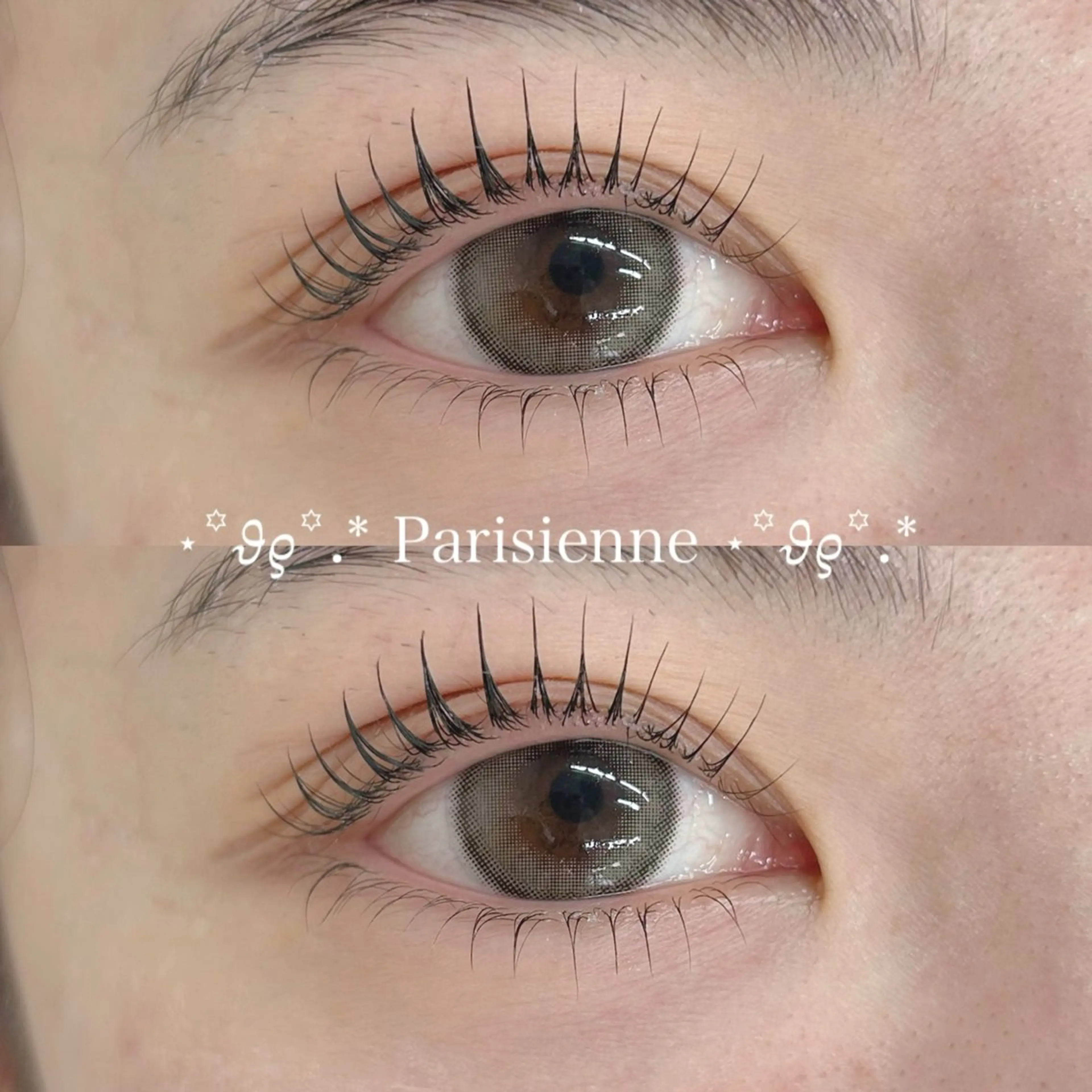 マツエク・マツパ 束感まつ毛 韓国風マツエク まつげパーマ 一重×まつ毛パーマ イトウ フウミのマツエク・マツパデザイン