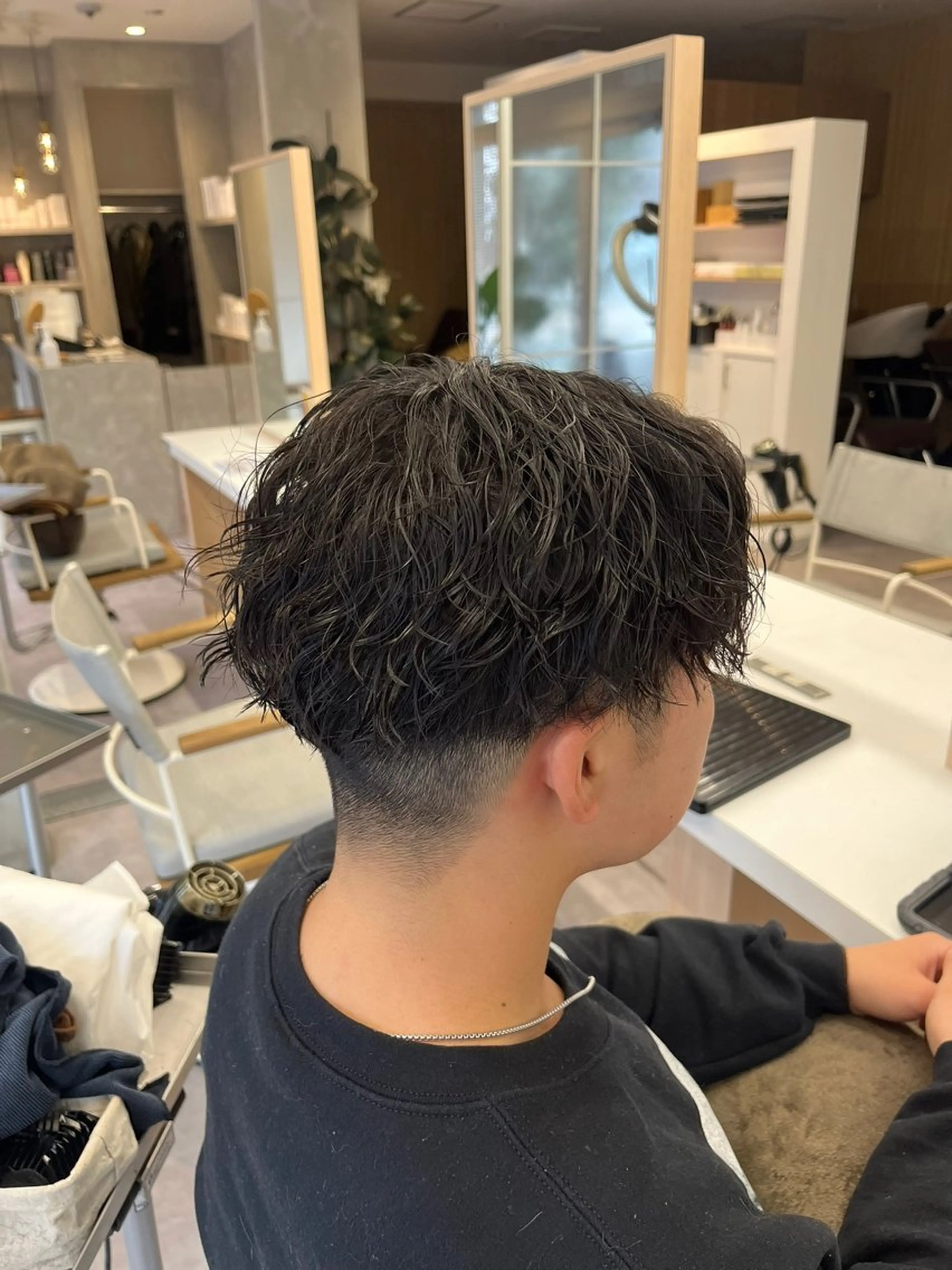 パーマ メンズ ✂️0円モデル募集中 ❣️坂本詩穂🌟彡のヘアスタイル