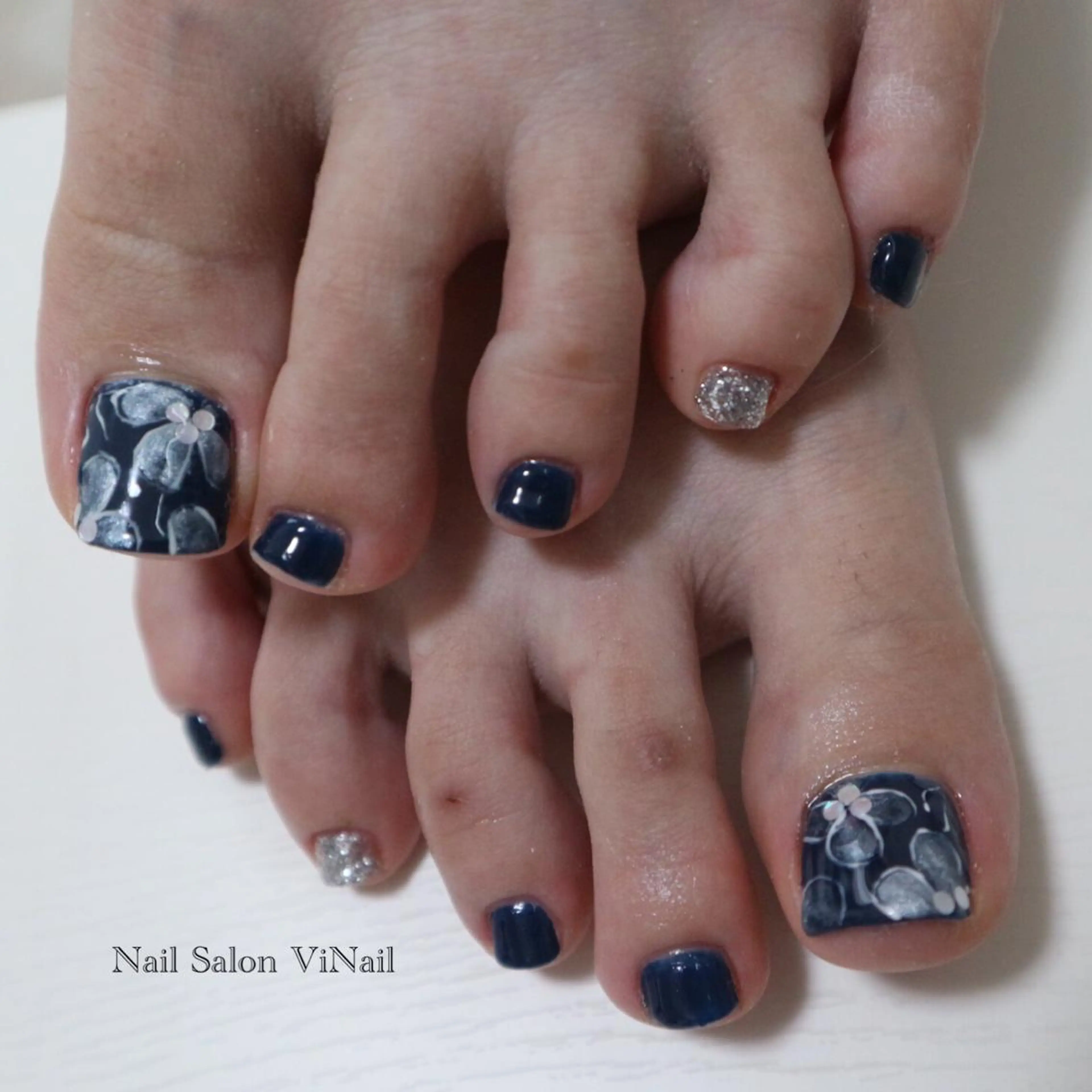 ネイル フットネイル 瀬野 佑季のネイルデザイン