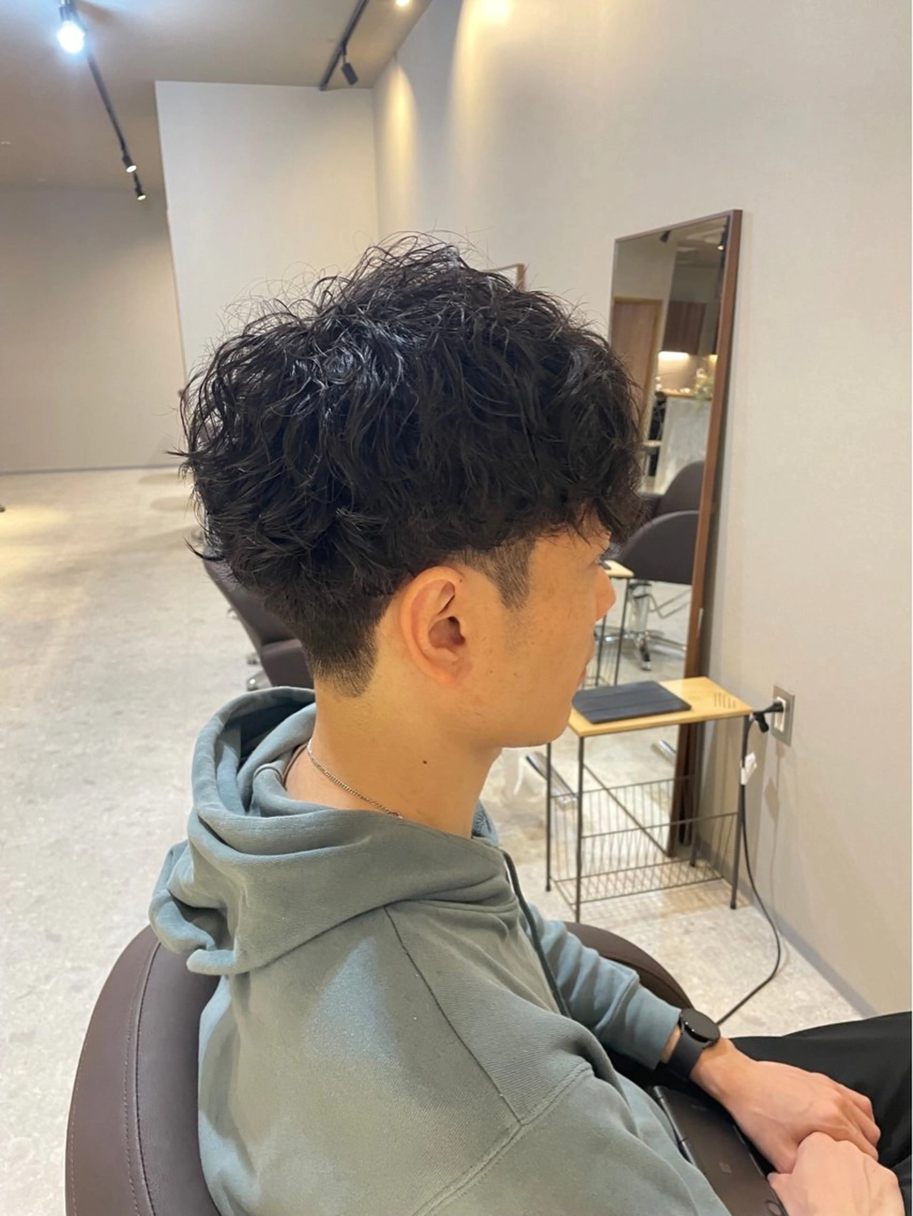 メンズ メンズパーマ latva所属・latva:メンズ ✂︎Riko...のヘアスタイル