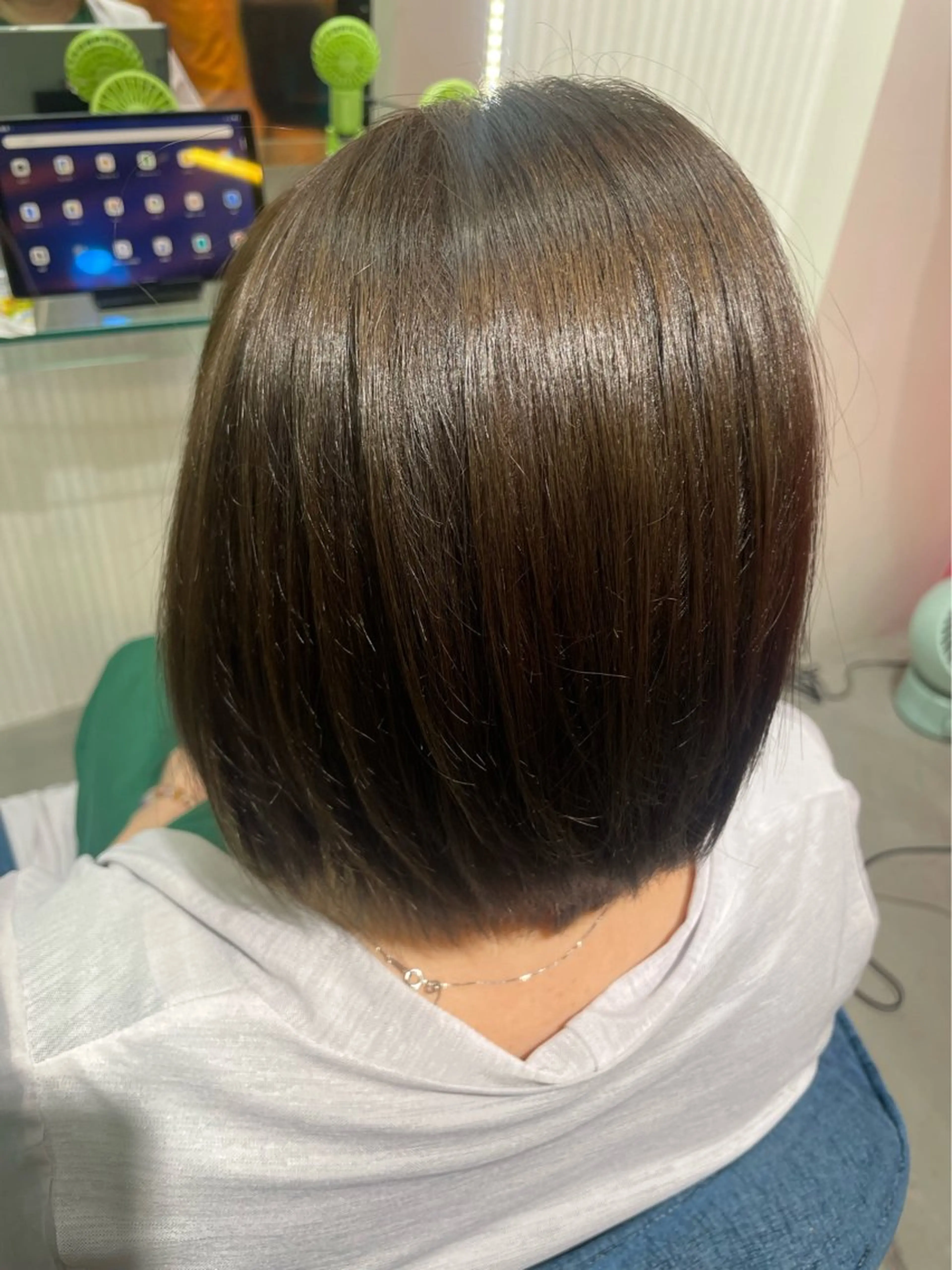 ショート カラー ヘアカラー 安井まゆ _Box mico.のヘアスタイル