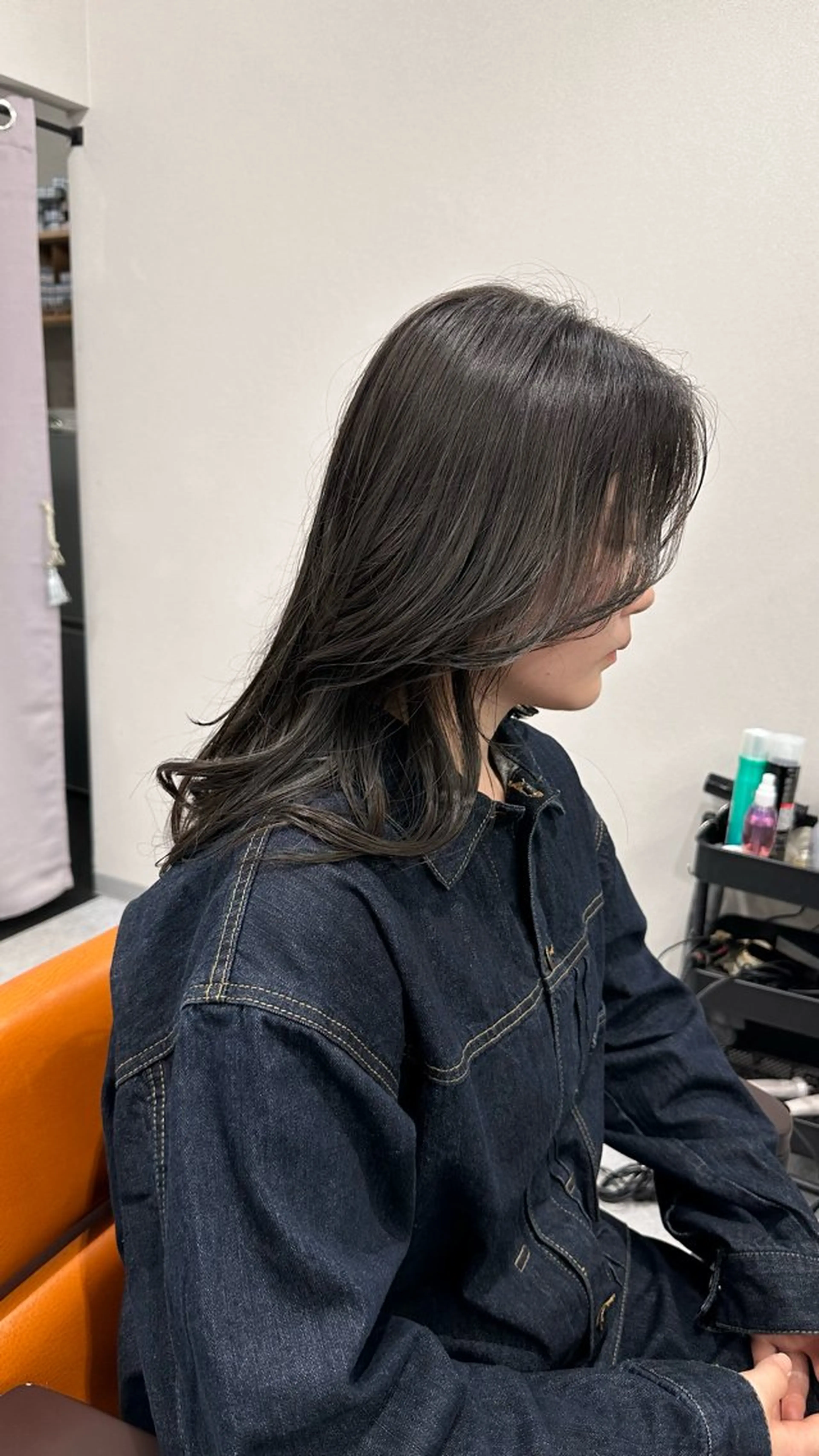 ロング カット パーマ Anela所属・山中 友詩のヘアスタイル