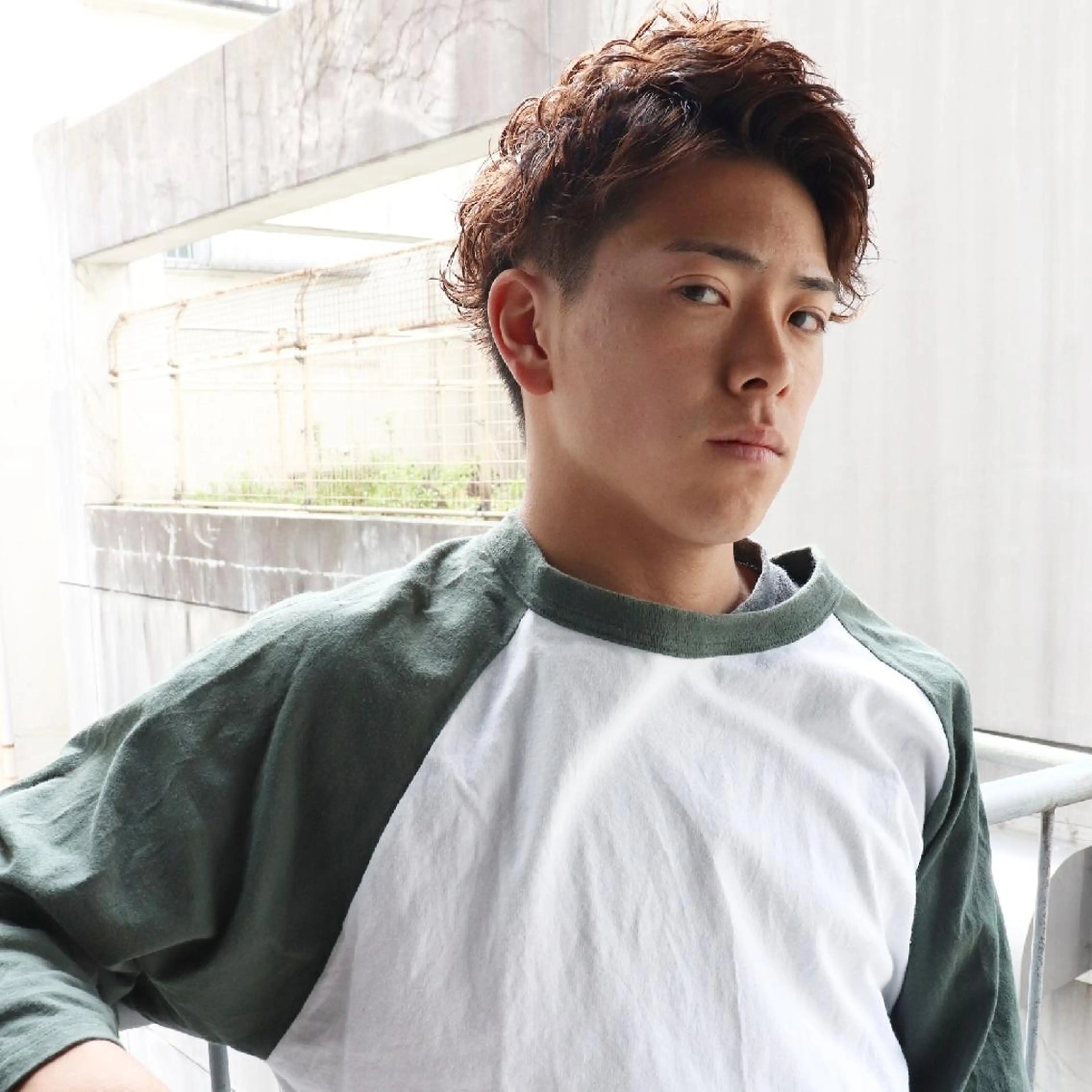 パーマ カラー メンズ アップバング メンズパーマ メンズショート HAIR CARE　ONE Beauty所属・武士沢ヤスヒロ  髪質改善/KEMAのその他イメージ