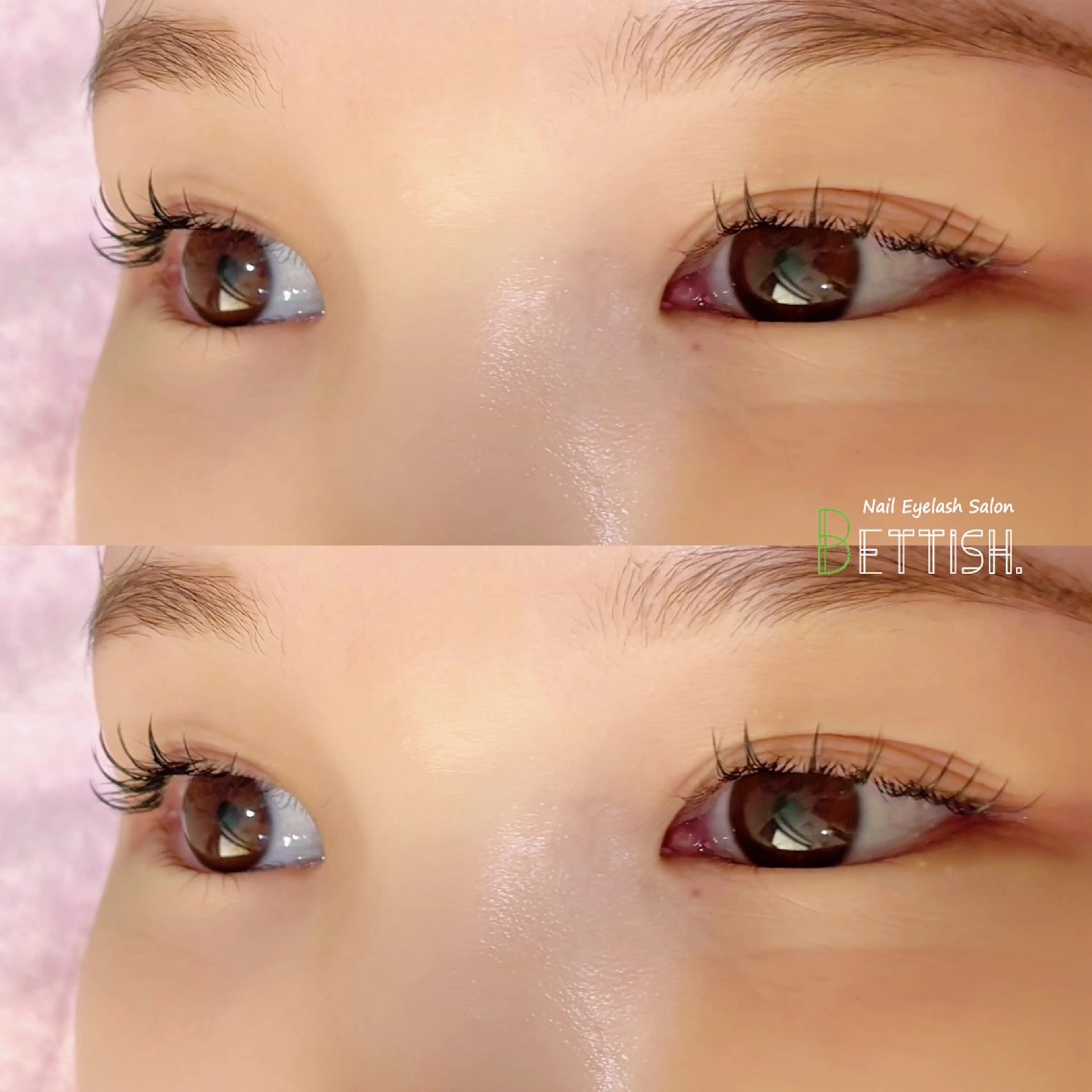 マツエク・マツパ フラットラッシュ マツエク BETTISH🩵 SERIのマツエク・マツパデザイン