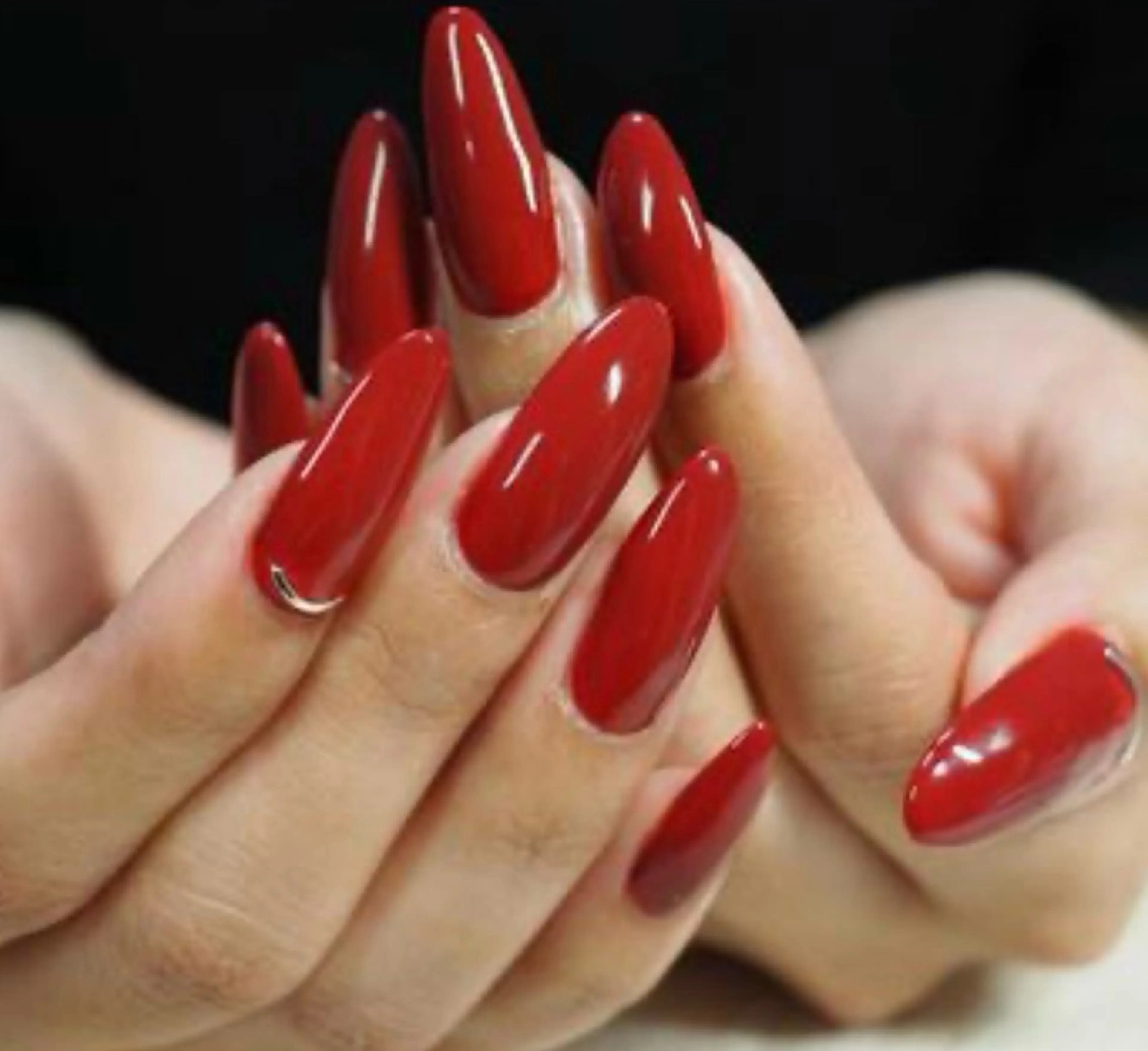 【オフ込み】ジェルチップ長さ出し10本+ワンカラーorラメグラの写真