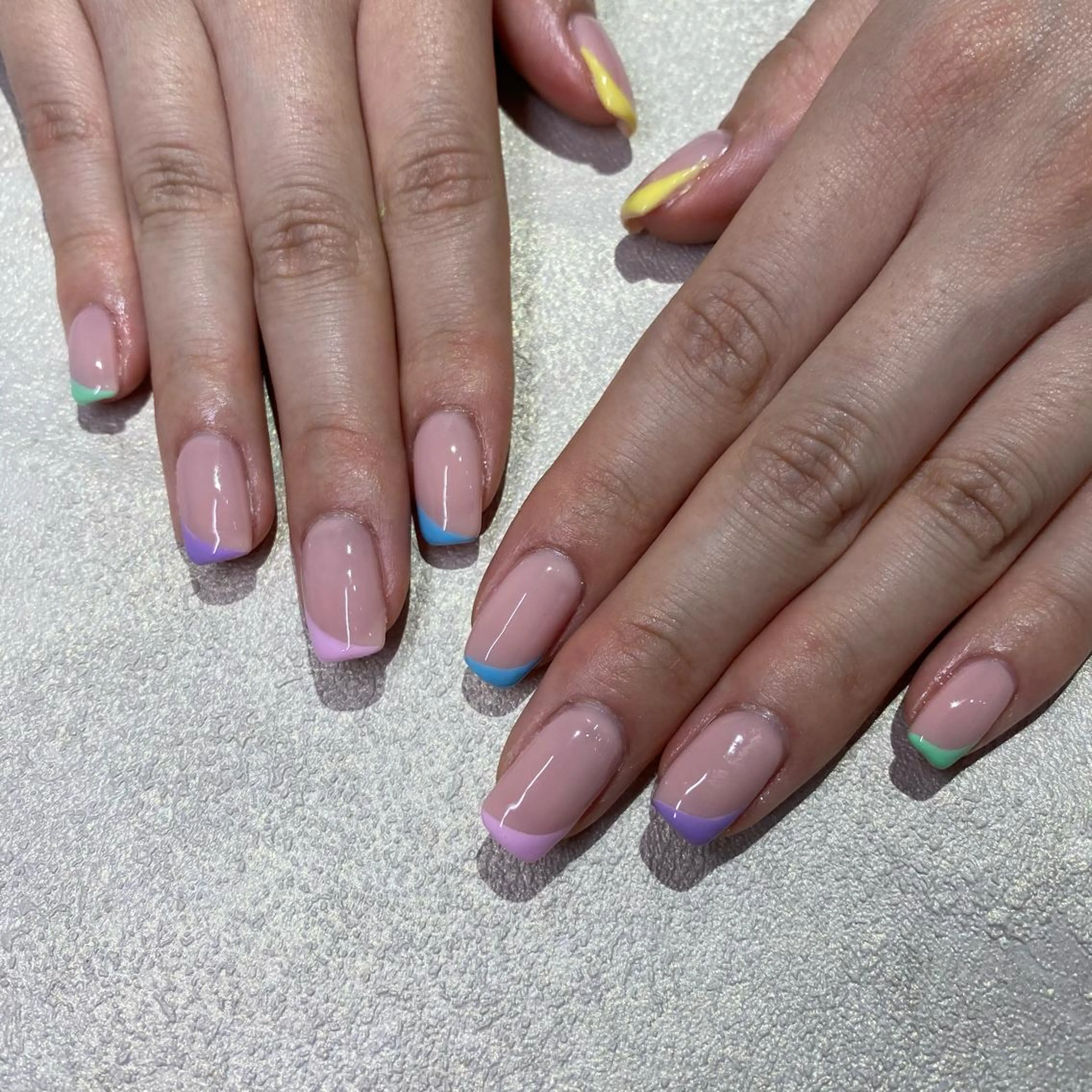 ネイル Amber21.所属・Nagahama Akariのネイルデザイン