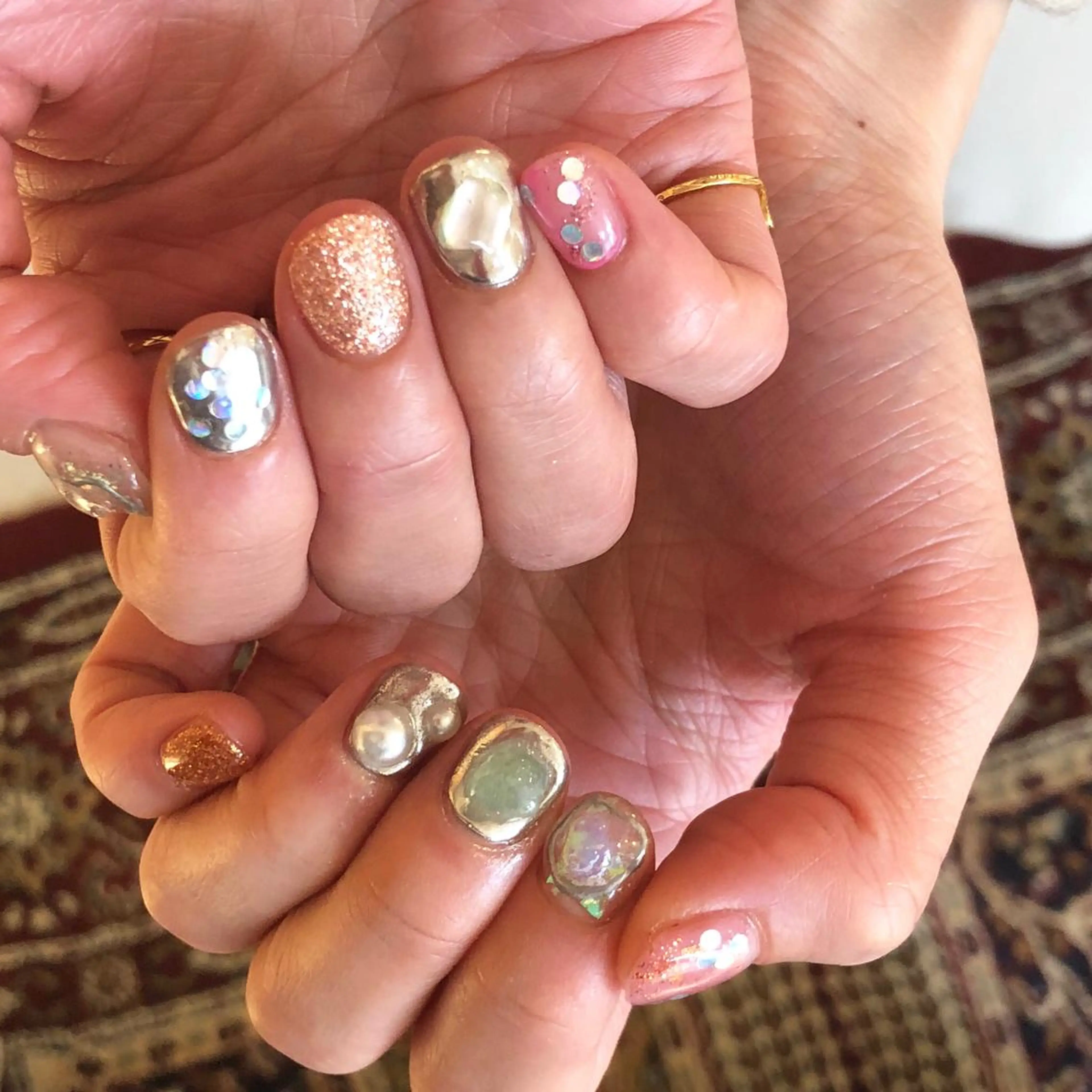 ネイル 持ち込み ハンドネイル Chipieee Tokyoのネイルデザイン