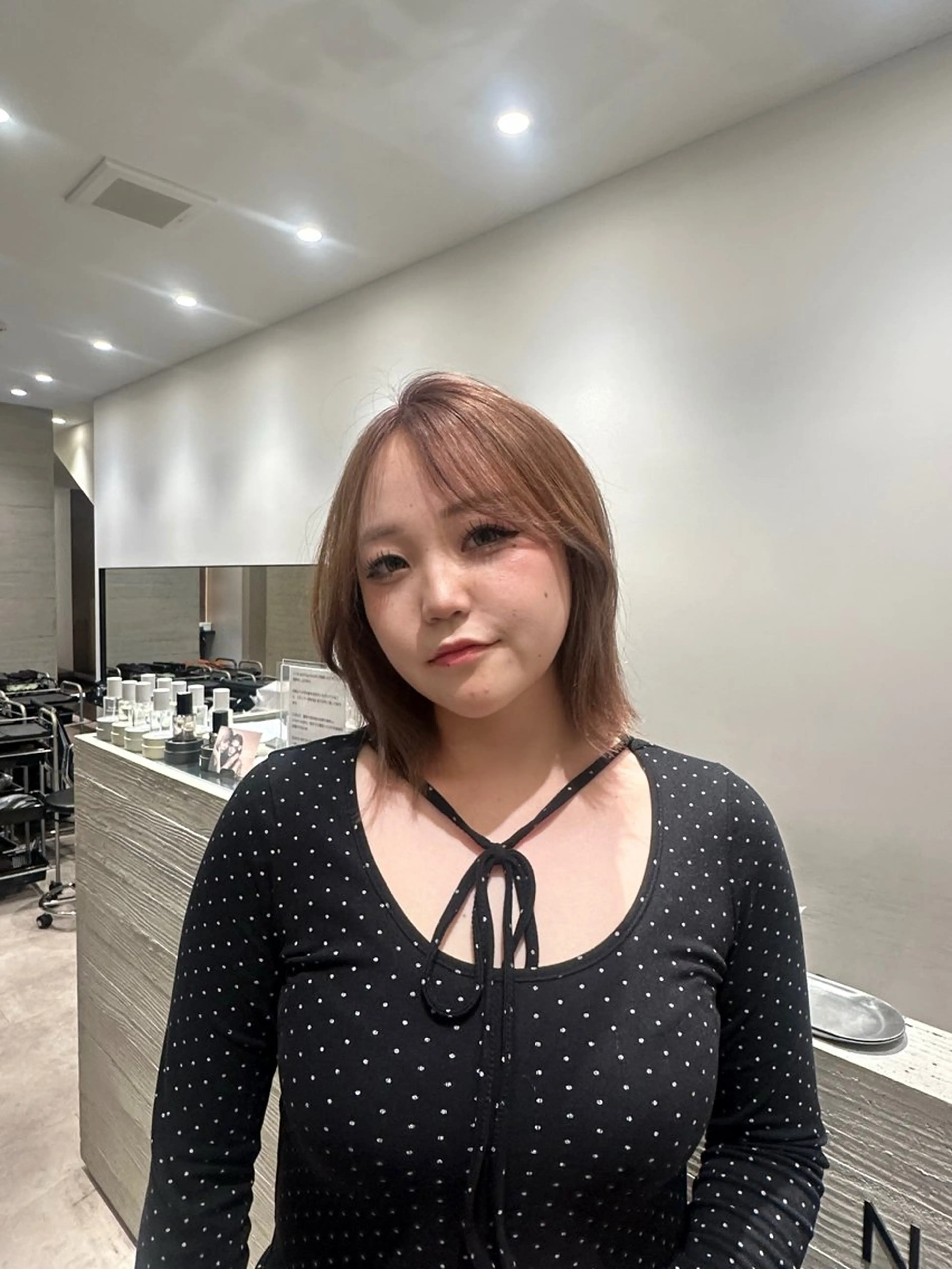 ミディアム ヘアカラー ナカイ フウタ💫のヘアスタイル