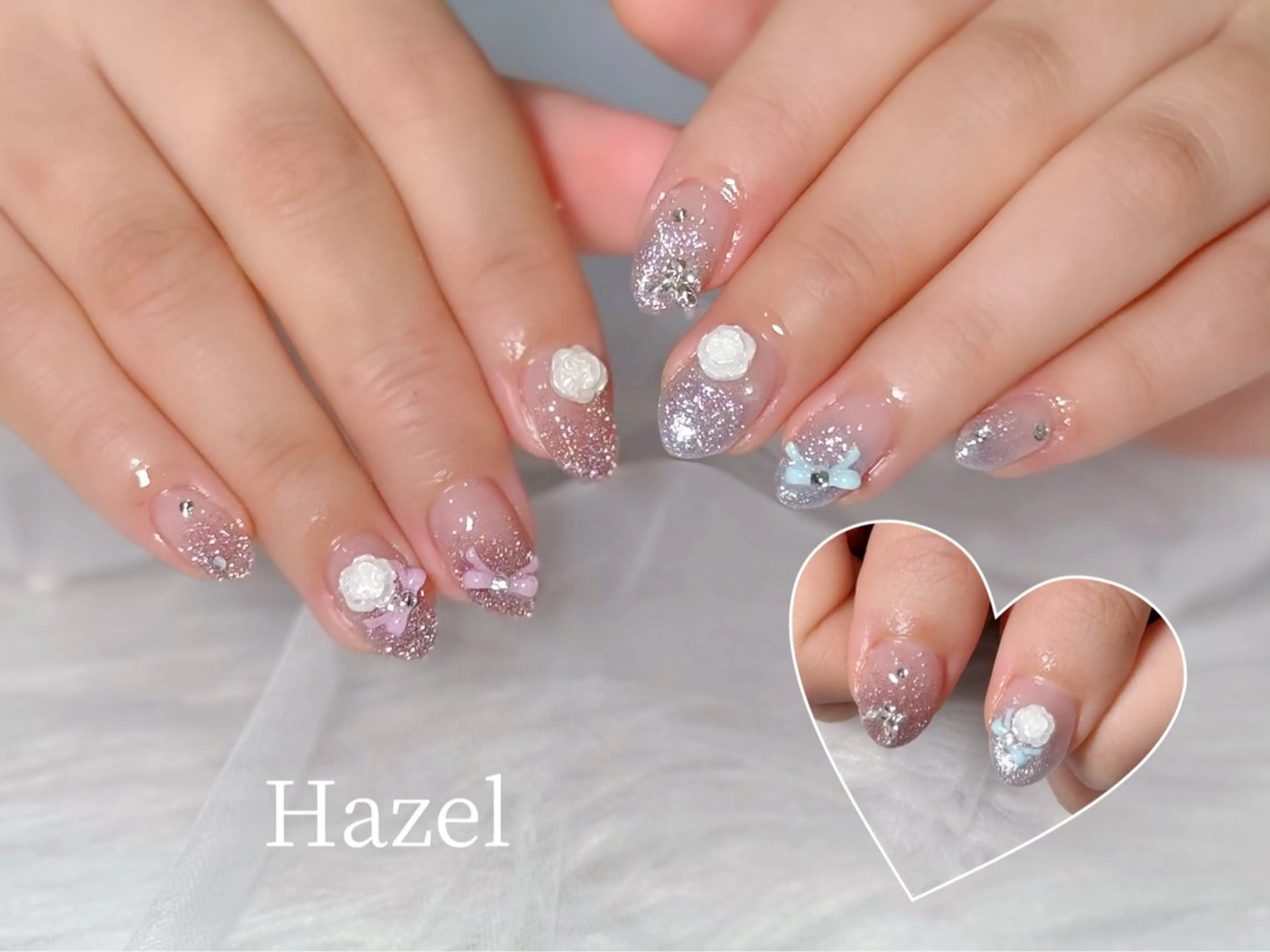 ネイル 持ち込み 🤍Hazel 吉祥寺🤎のネイルデザイン