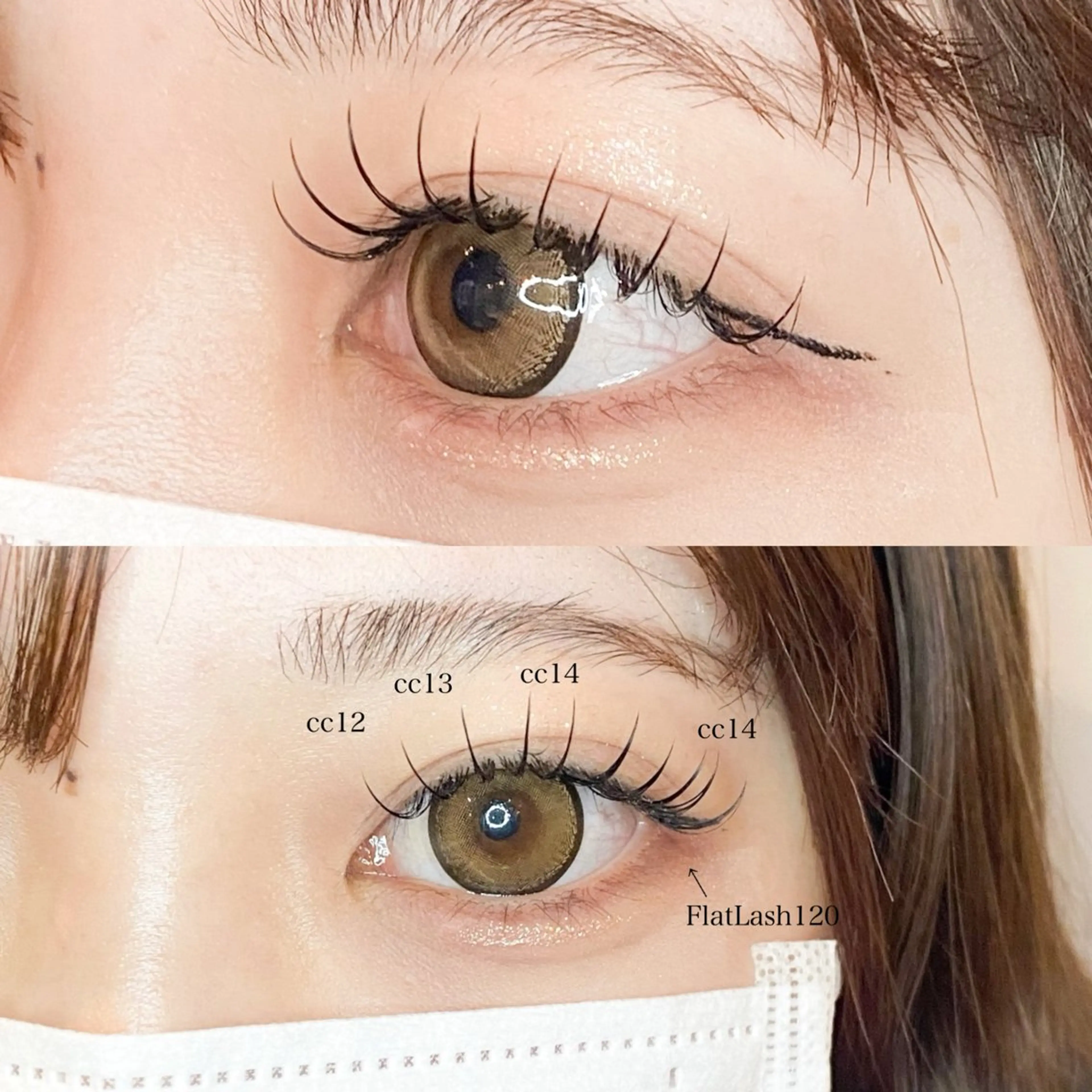 最高級フラットマットラッシュ120本まで🤍5500円の写真