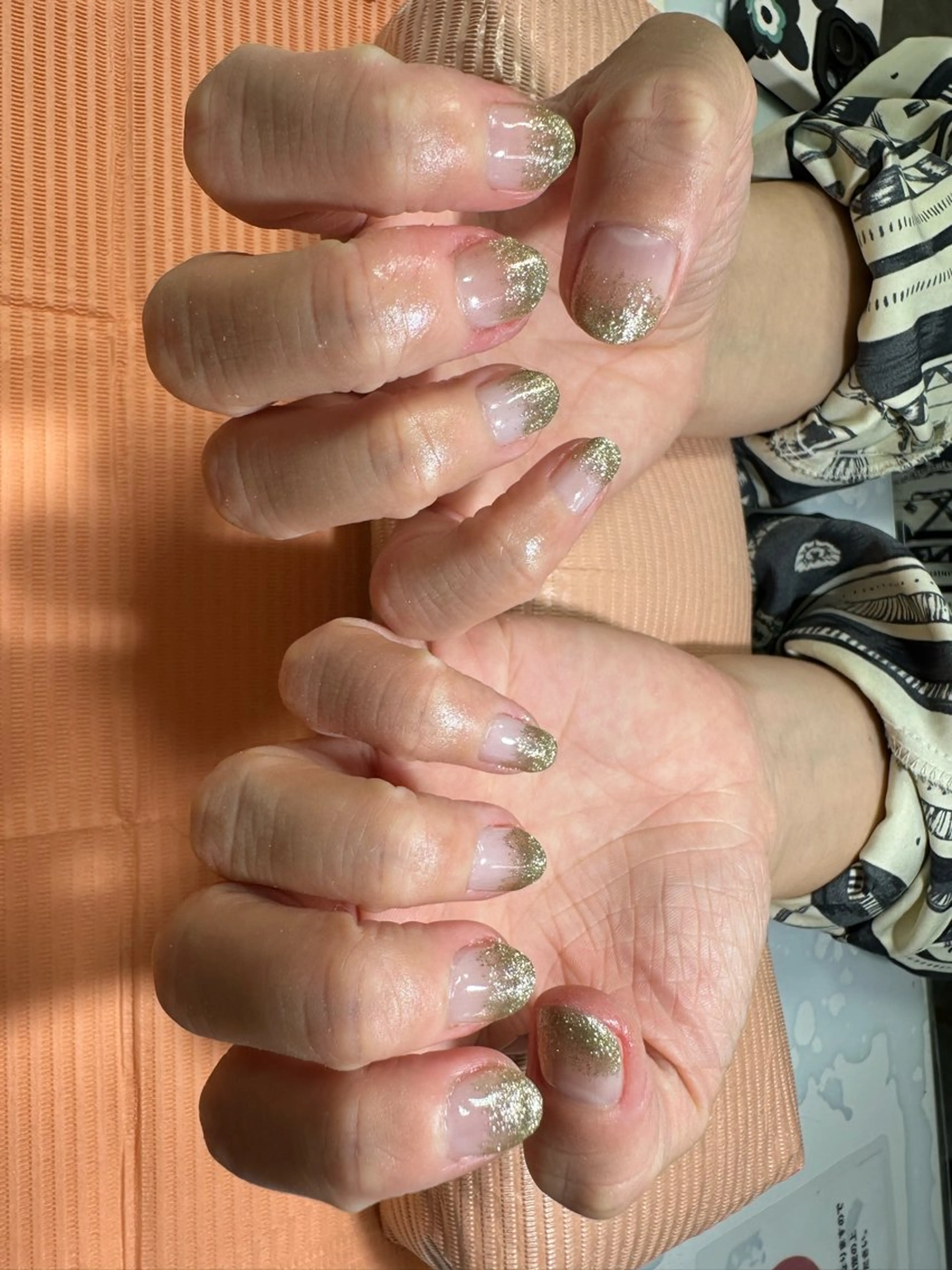 ネイル ラメ(グリッター) Eyelash＆nail Buena 高円寺店所属・【Jr.ネイリスト】 💜serina💜のネイルデザイン