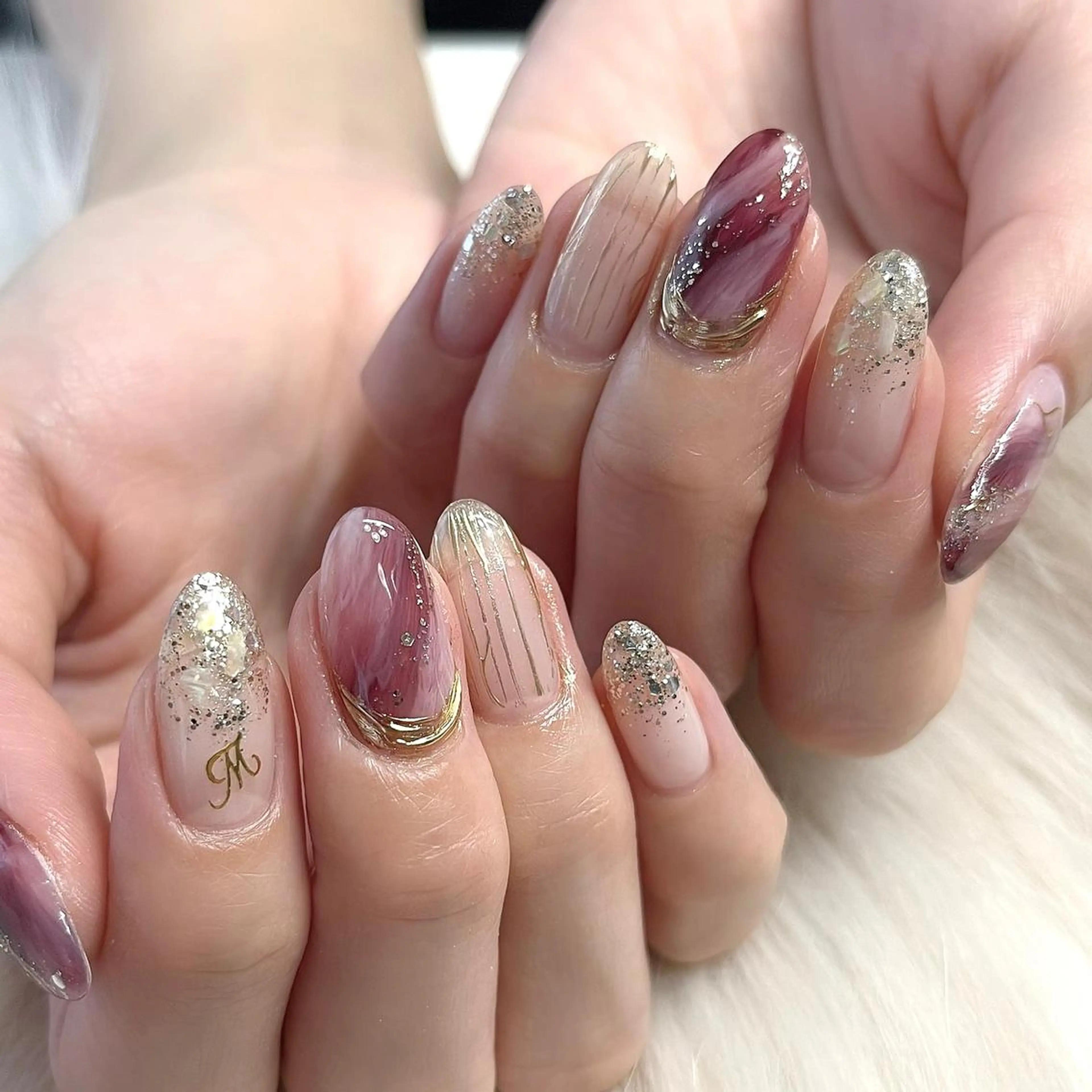 ネイル ニュアンスネイル Nail&eyelash Momo所属・Nail Salon Momoのネイルデザイン