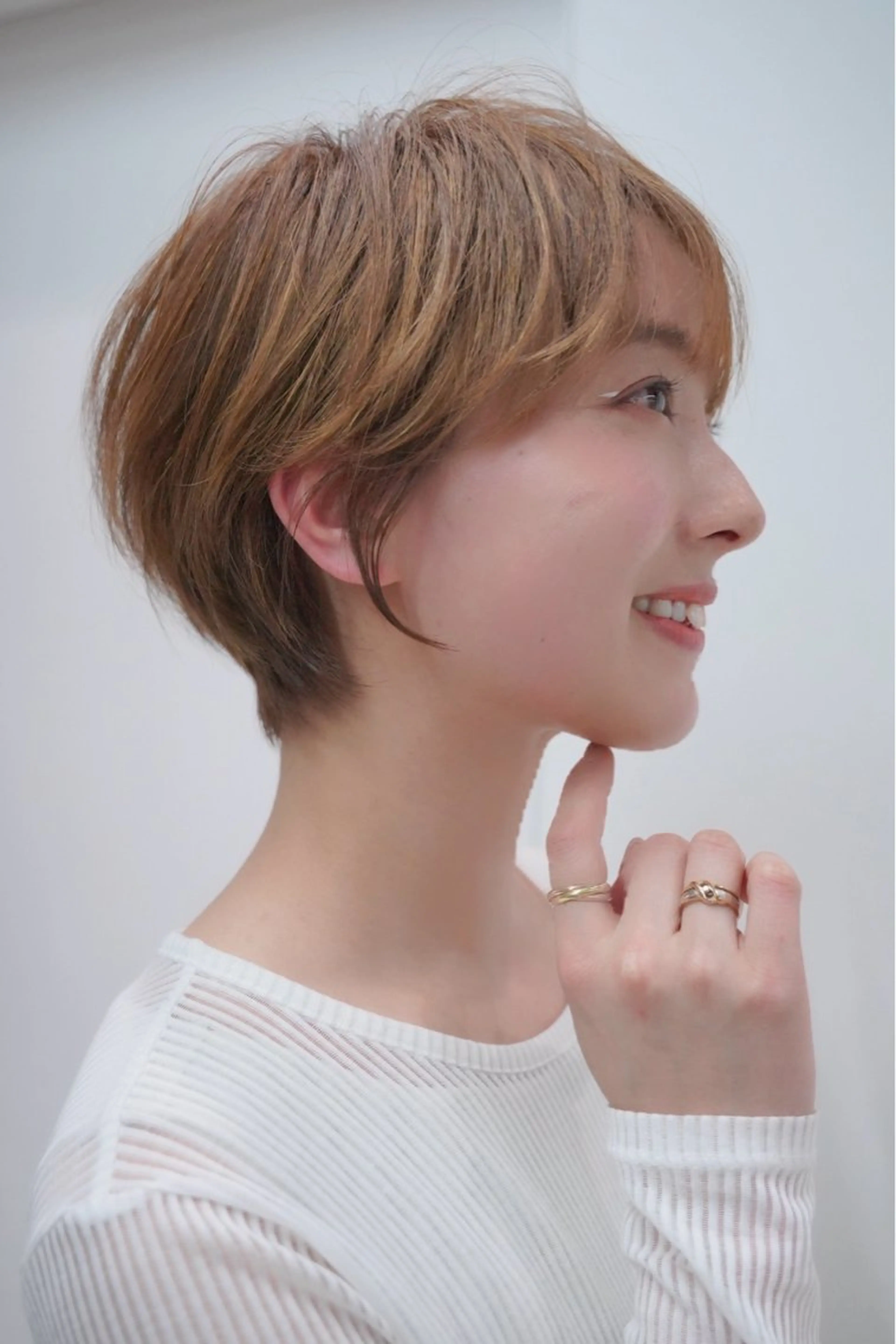 🍁 カット＋ブリーチなしダブルカラー¥11000の写真