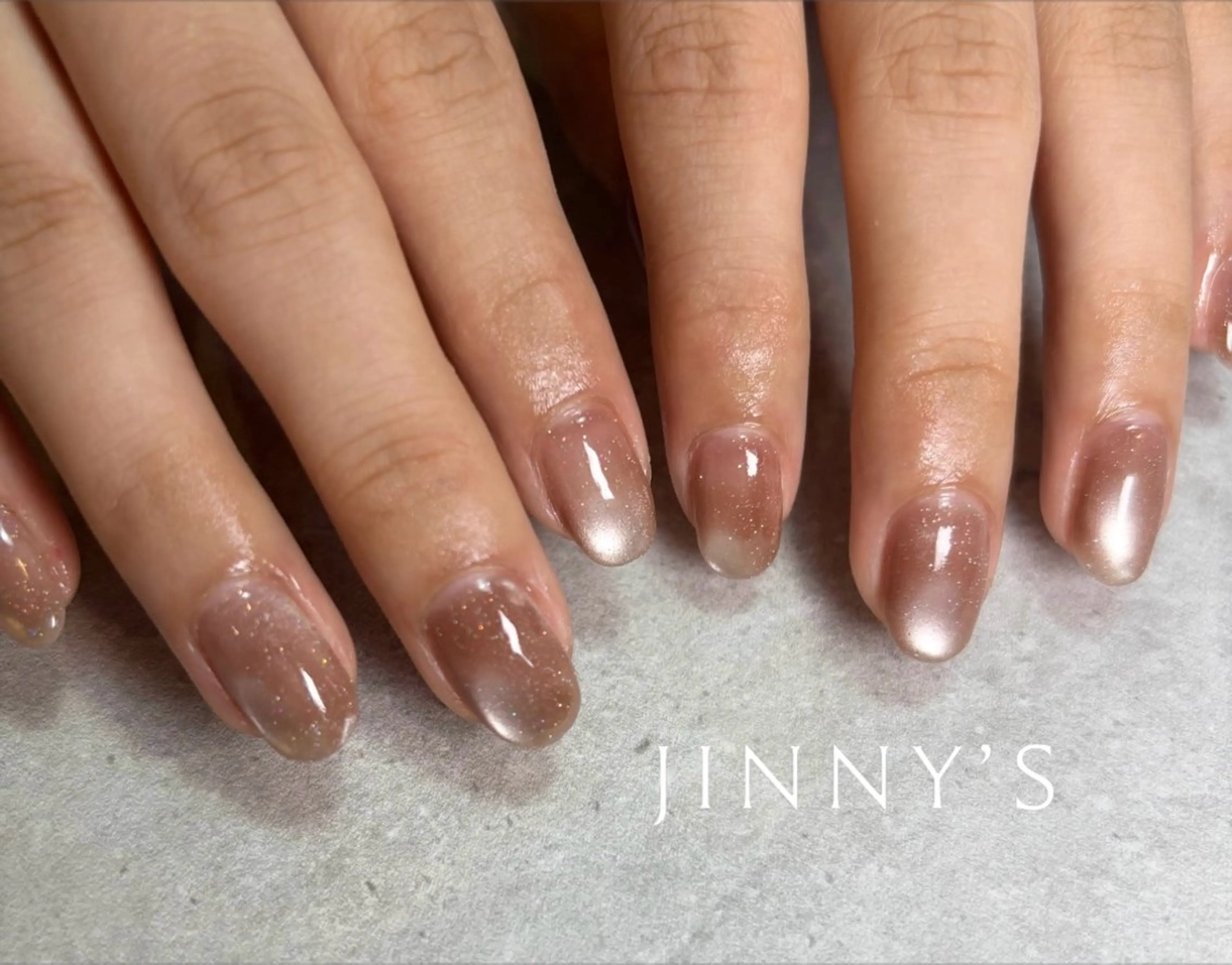 ネイル ハンドネイル フットネイル ハンドケア jinny`s 代官山のネイルデザイン