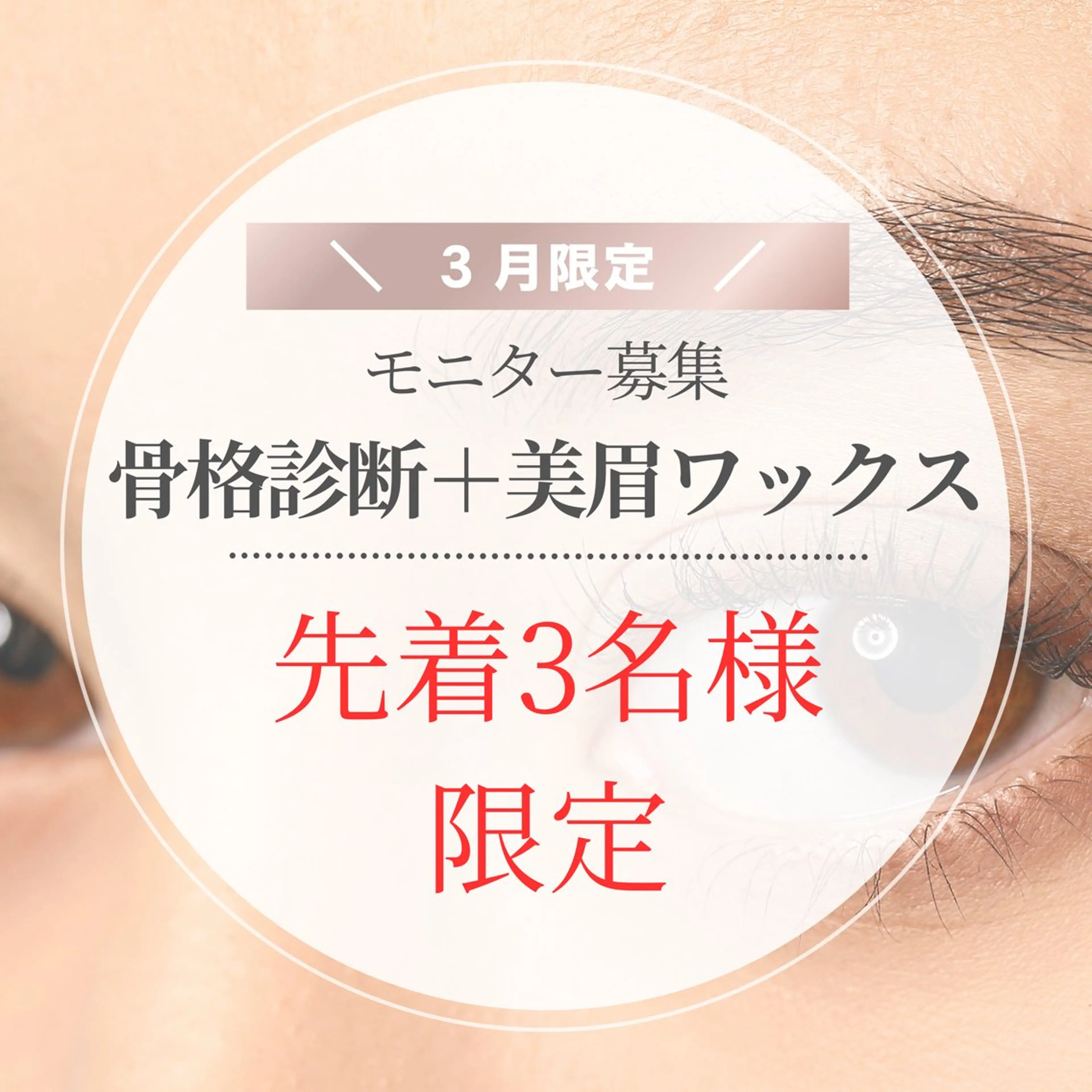 アイブロウ 撮影モデル Lino. Yの眉毛・アイブロウイメージ