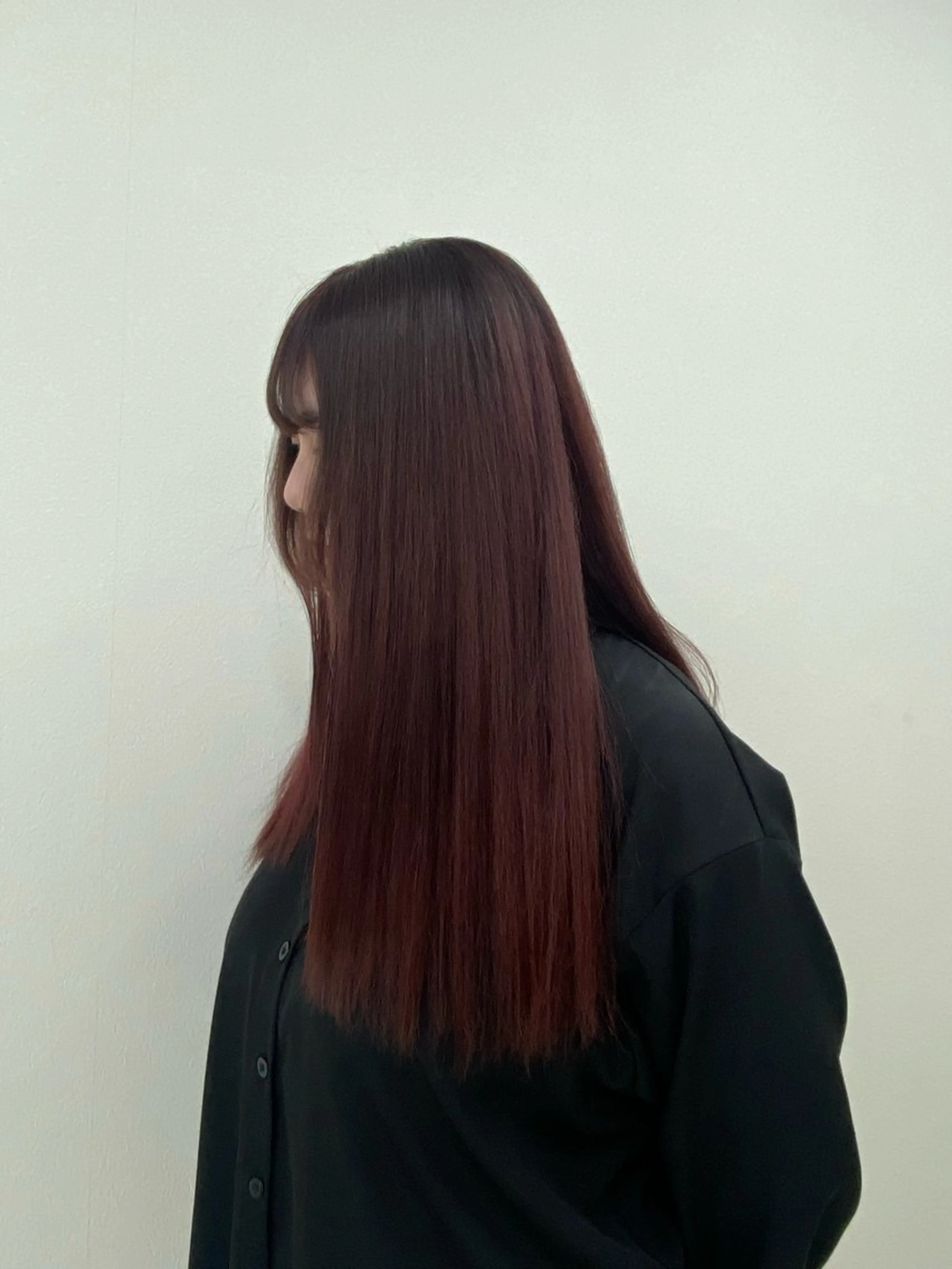 ロング カラー 堺 未来のヘアスタイル