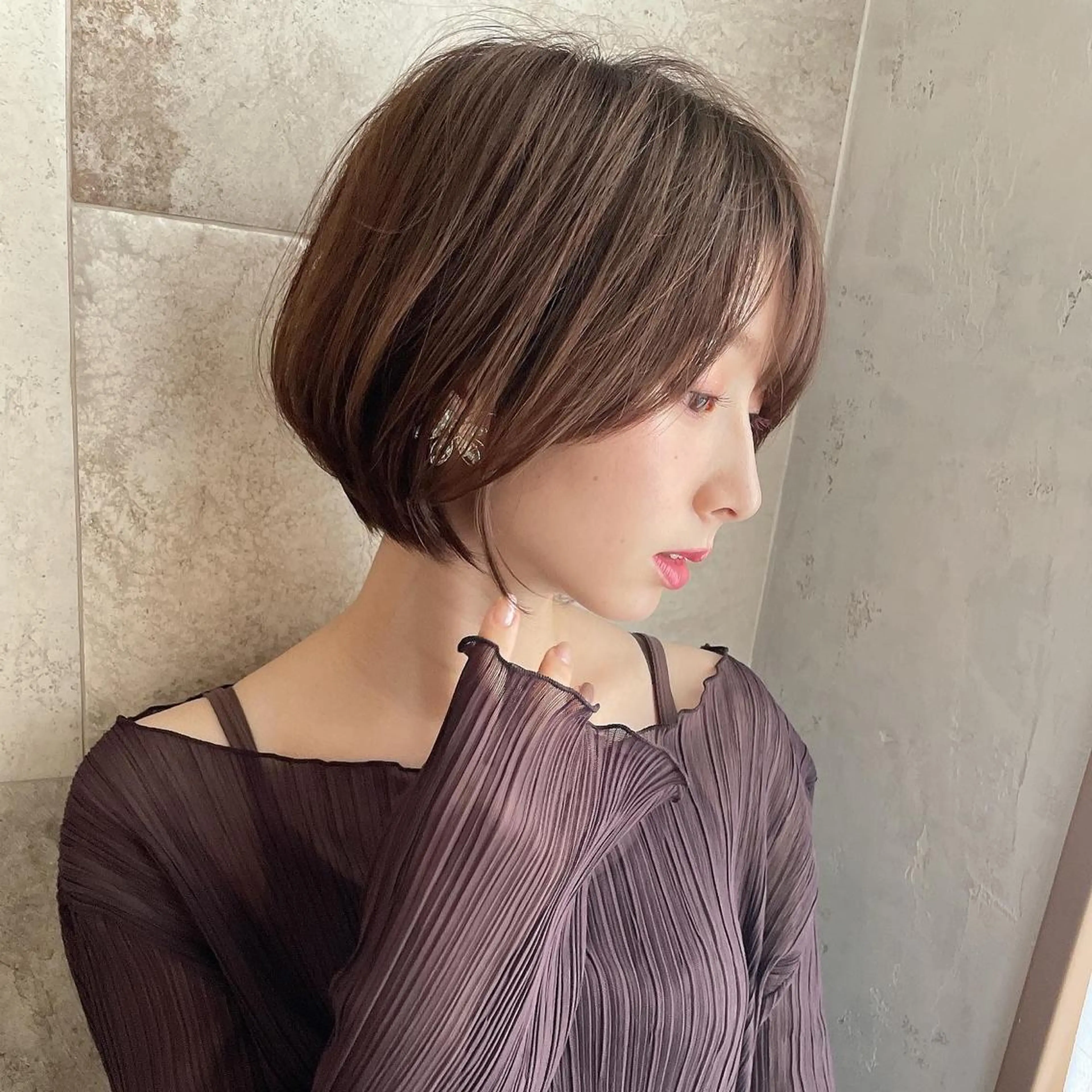 ショート カラー 美髪/カラー 美容院🌈渡辺隼也のヘアスタイル