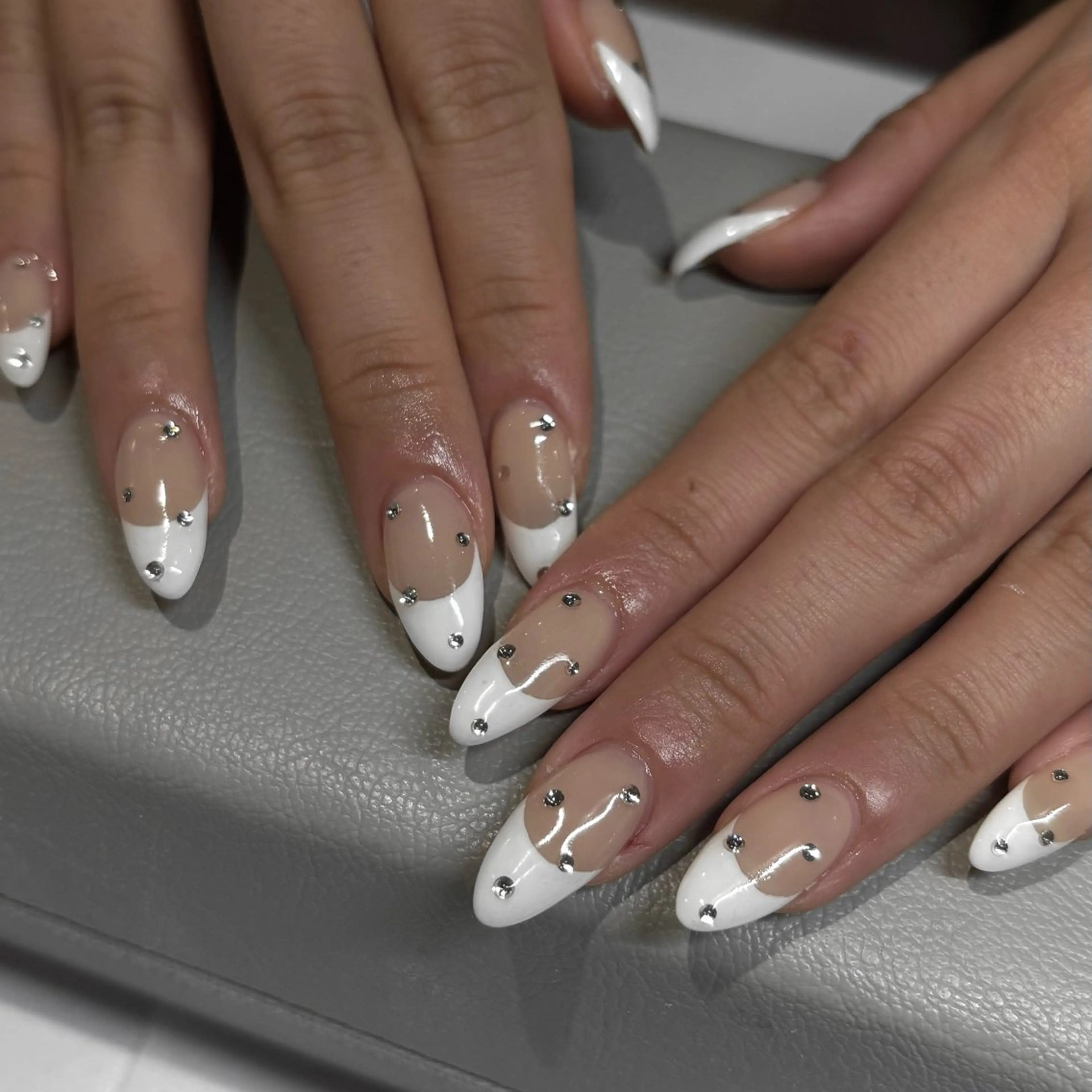 ネイル ハンドネイル 🩶韓国/ワンホン myu🩶のネイルデザイン