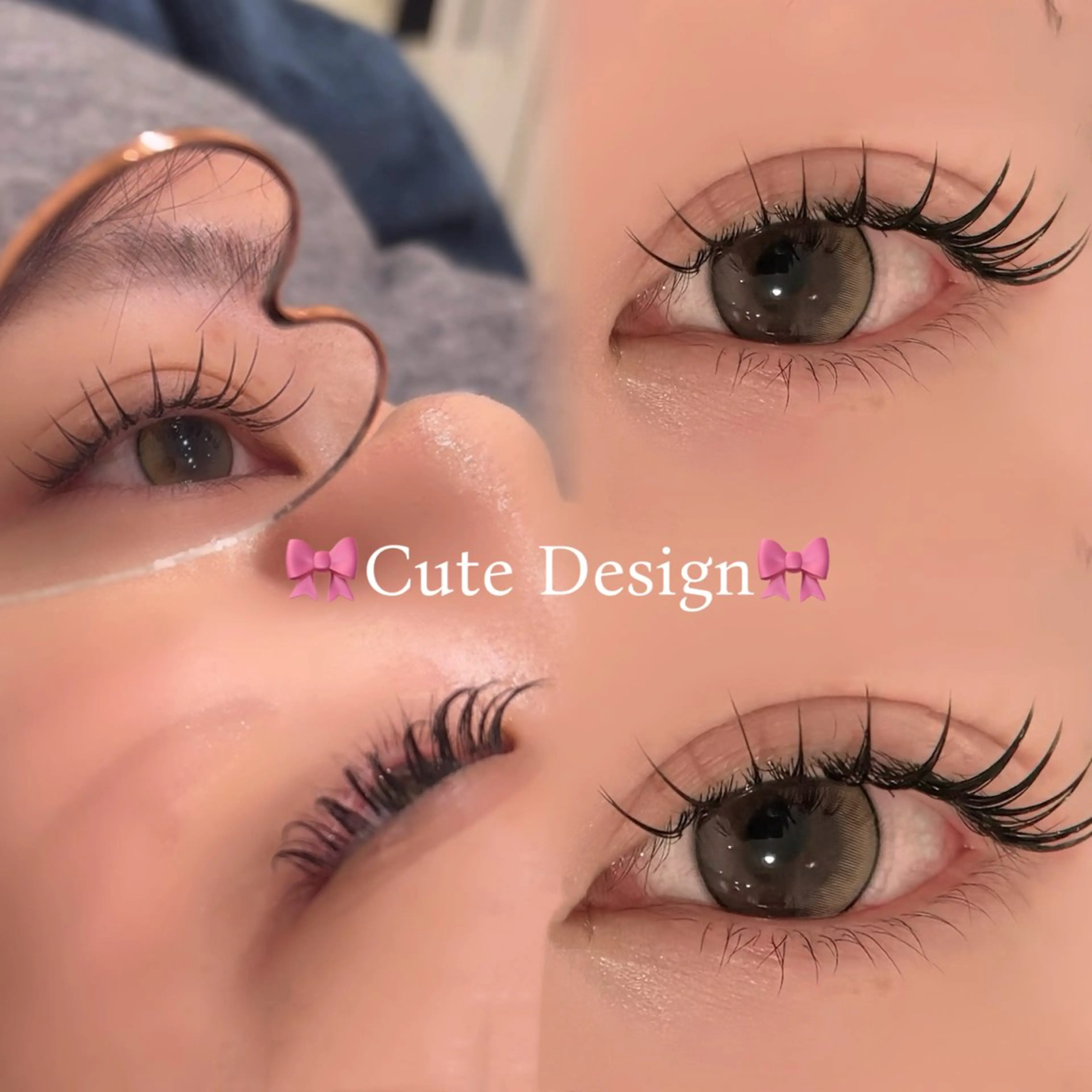 マツエク・マツパ マツエク ﾊﾙｶ🎀グレージュ /マツエクꨄ︎のヘアスタイル