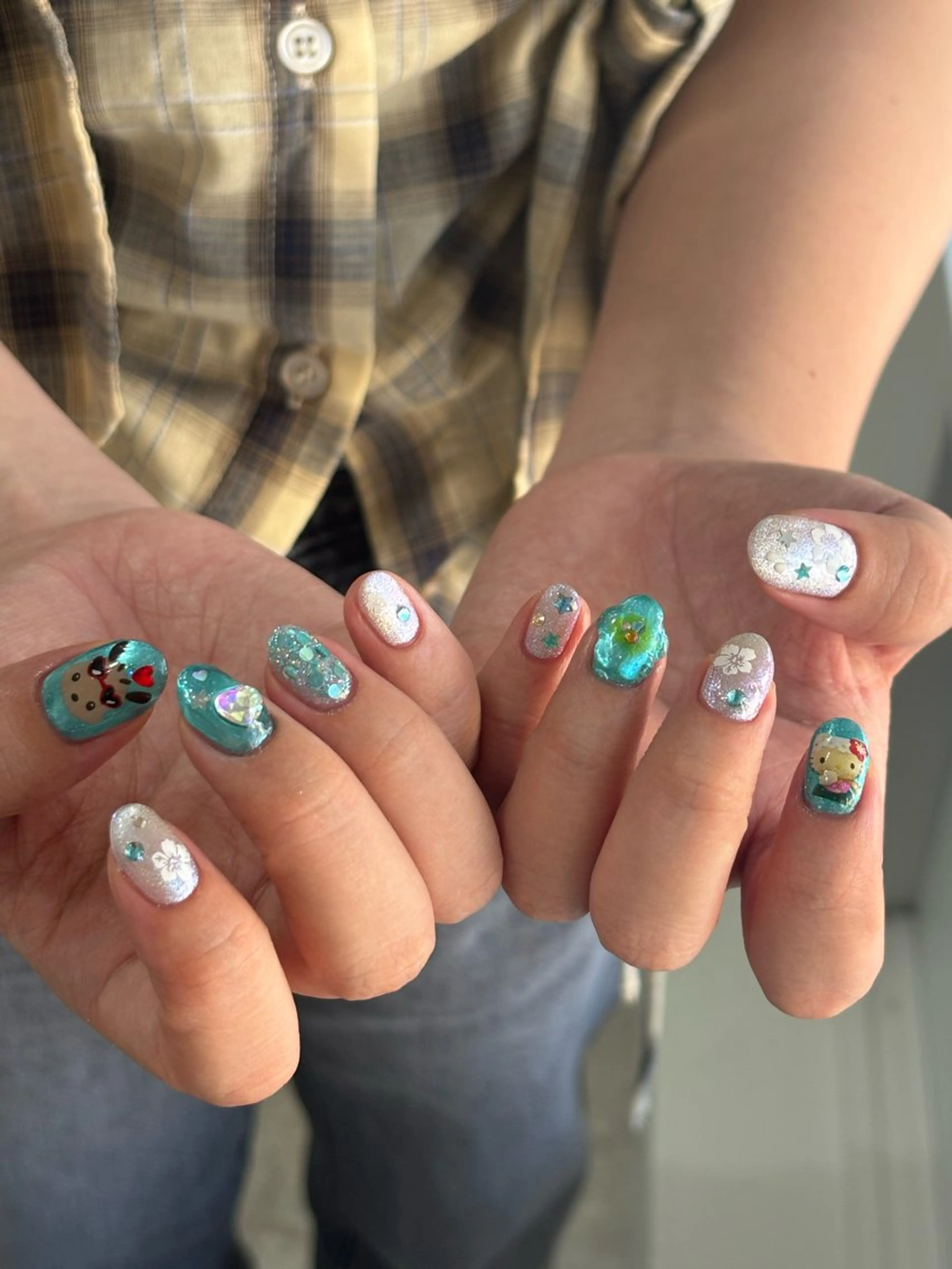 【ハンド】125分アートコース✨パラジェル変更無料✨（※ソフトジェルオフご新規様&30日以内再来店で無料）の写真