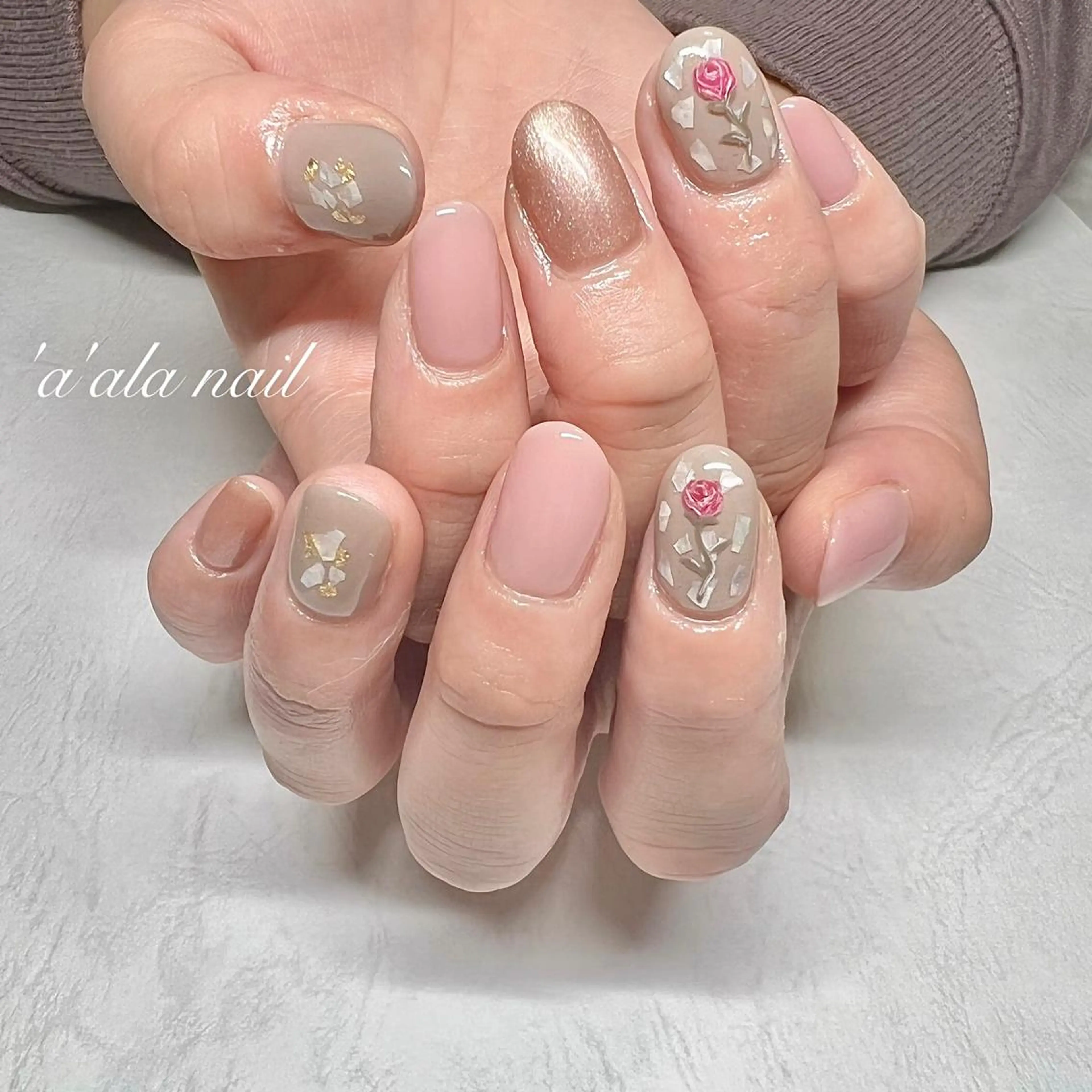 ネイル 'a'ala nailのネイルデザイン
