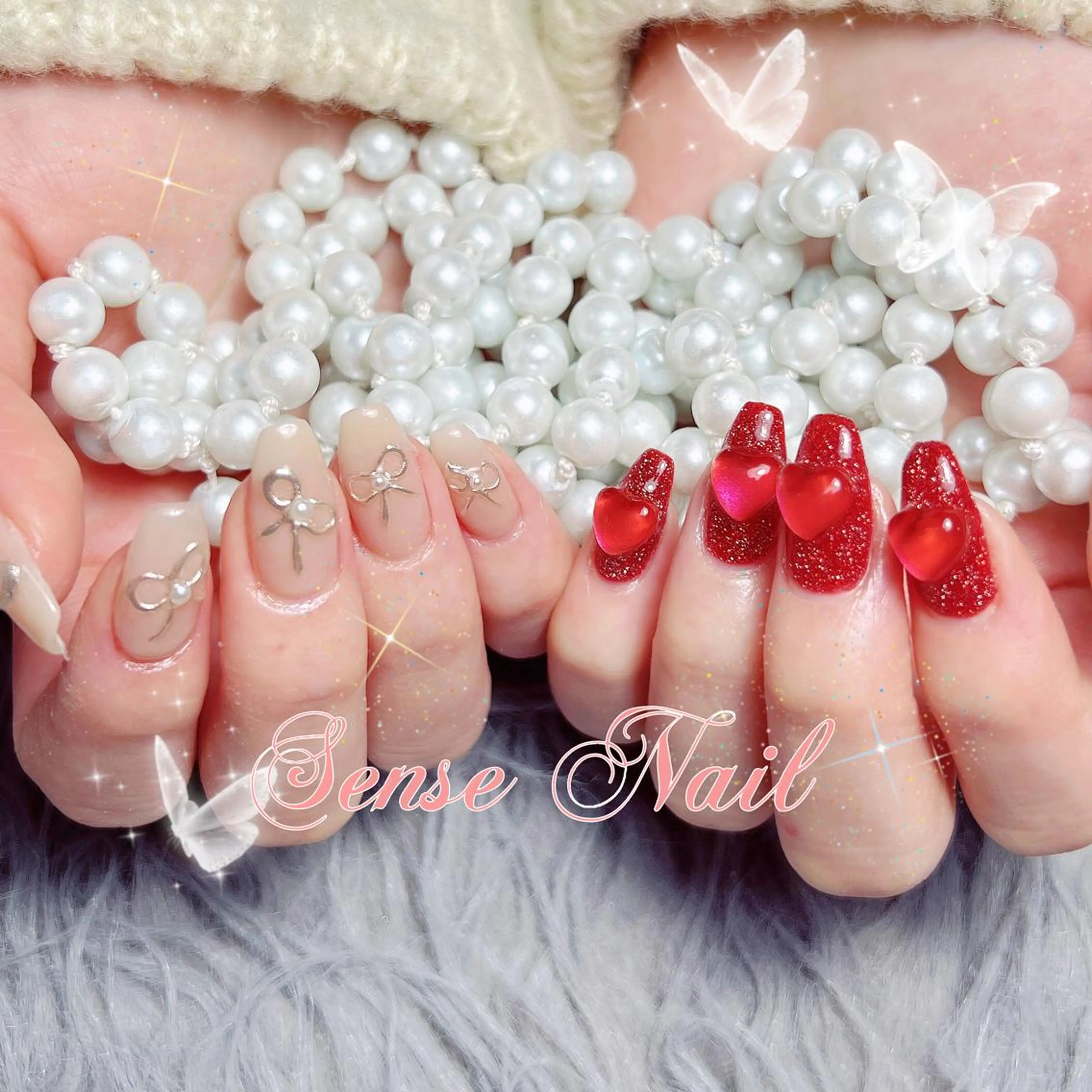 ネイル ハンドネイル 🎀Sense Nail新宿店🎀のネイルデザイン