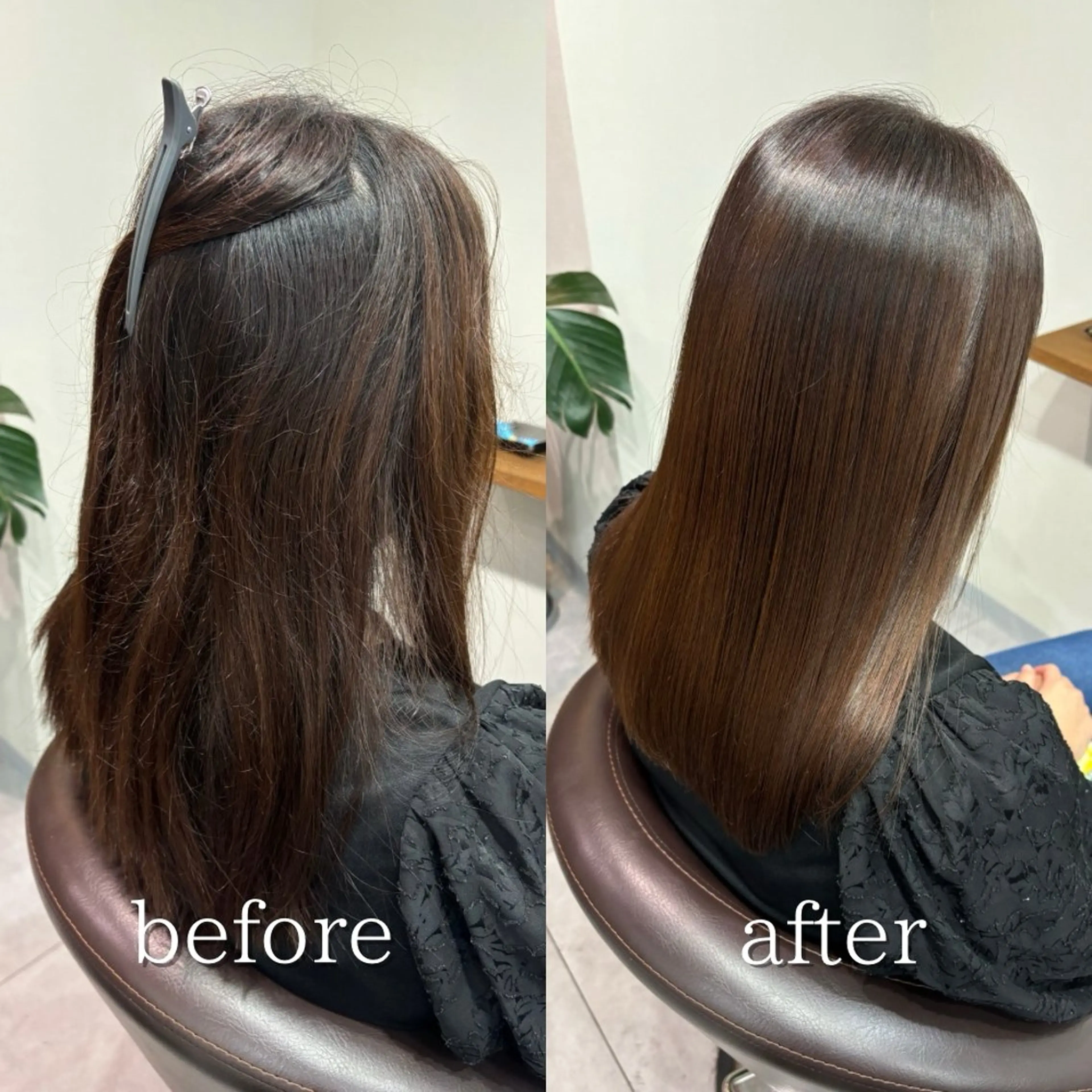 セミロング 縮毛矯正 トリートメント ROOM所属・髪質改善・縮毛矯正/ 下村陽平のヘアスタイル