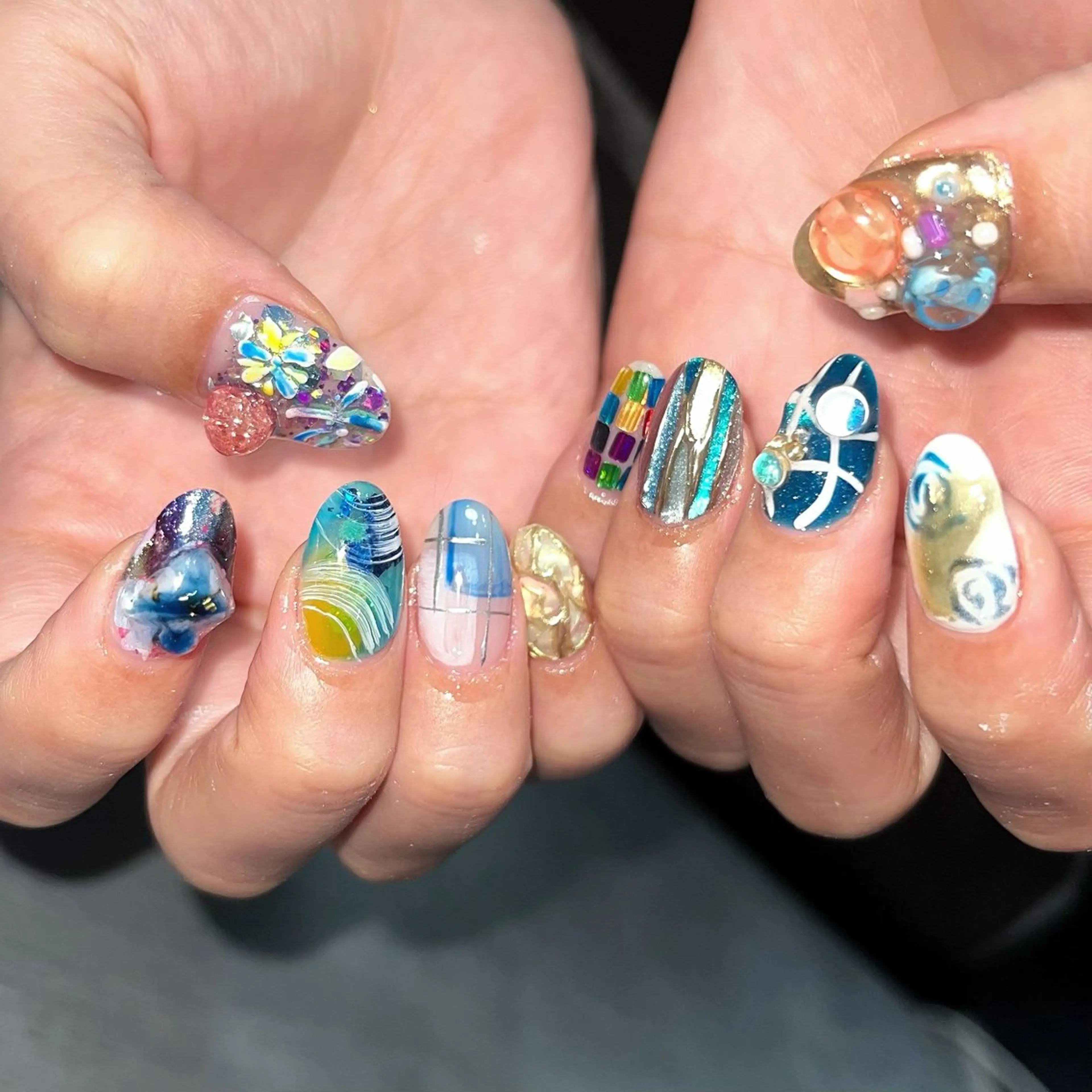 ネイル ハンドネイル 🫧OPELIA NAIL渋谷🫧のネイルデザイン